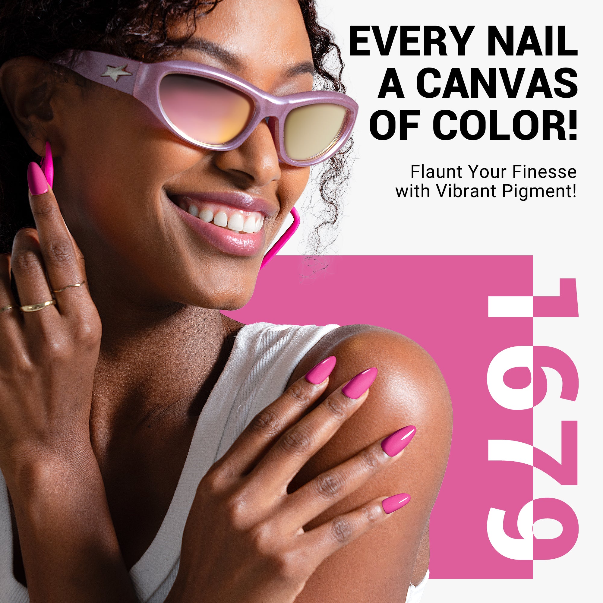 1679 Rosehip Knitted Pink - TPO-Free Thick Gel Nail Polish(15ml)