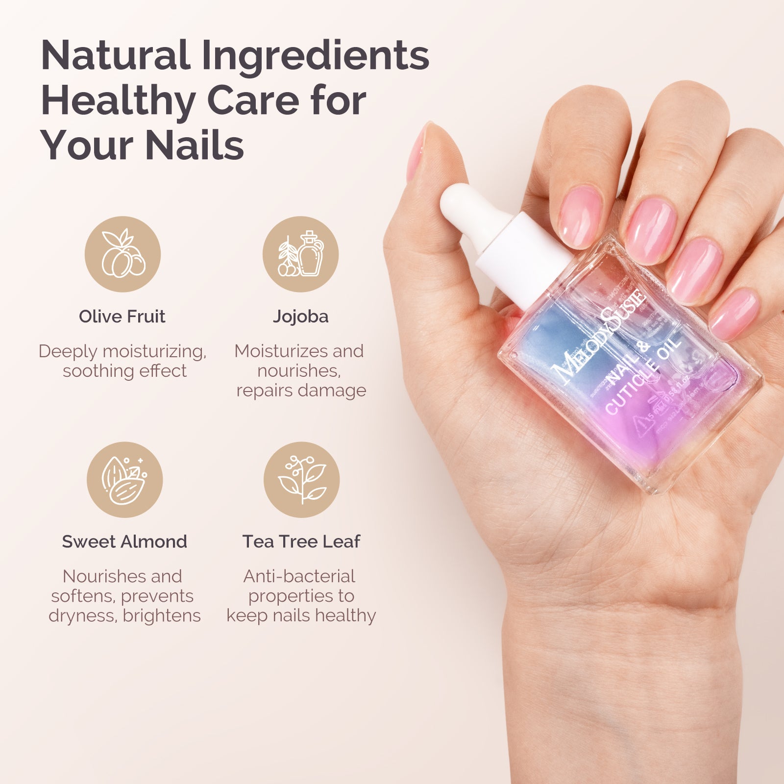 TPO-Free Nail Care Cuticle Oil 15ml - Lavender