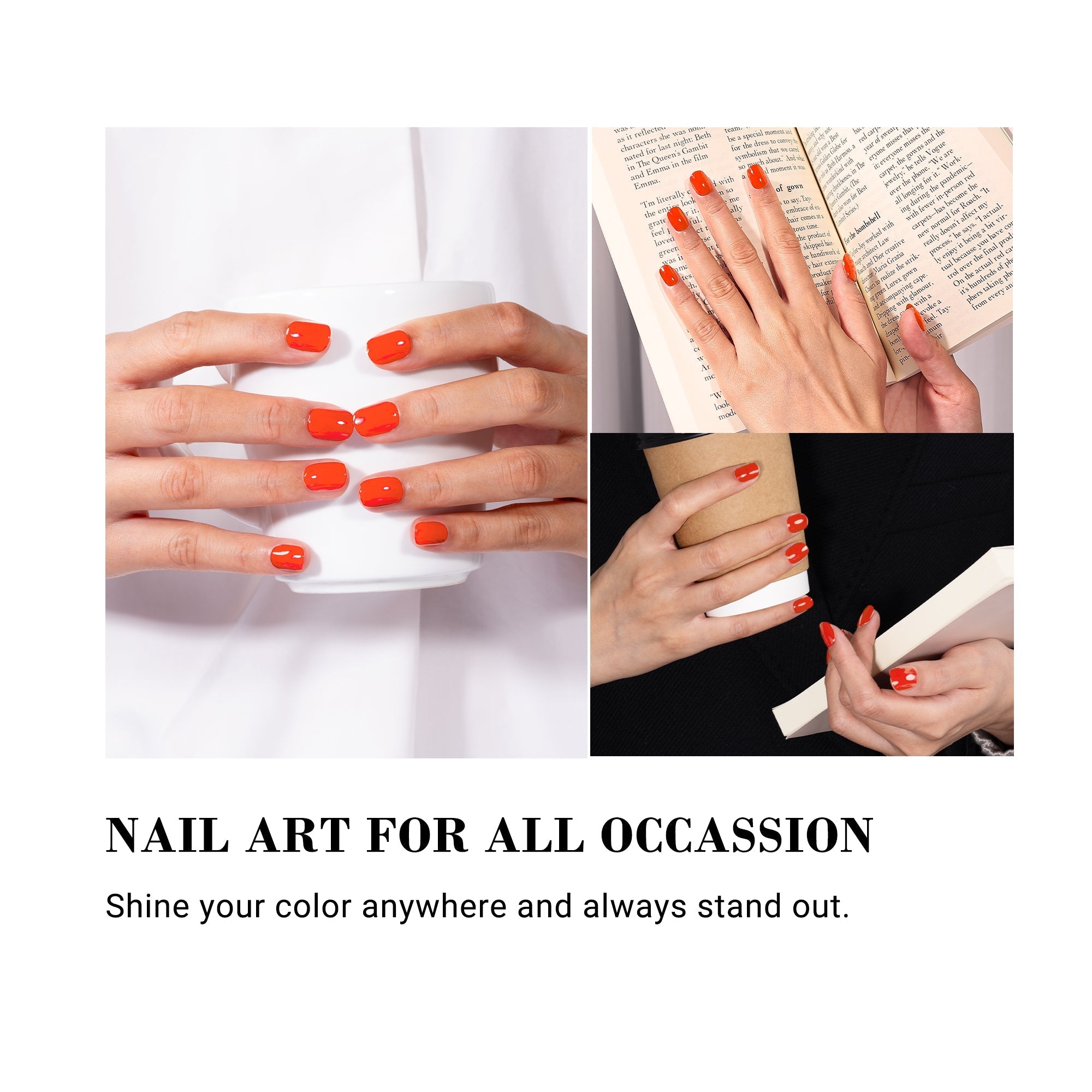 15ml TPO-Free Thick Gel Nail Polish Gift Box - 72 Colors