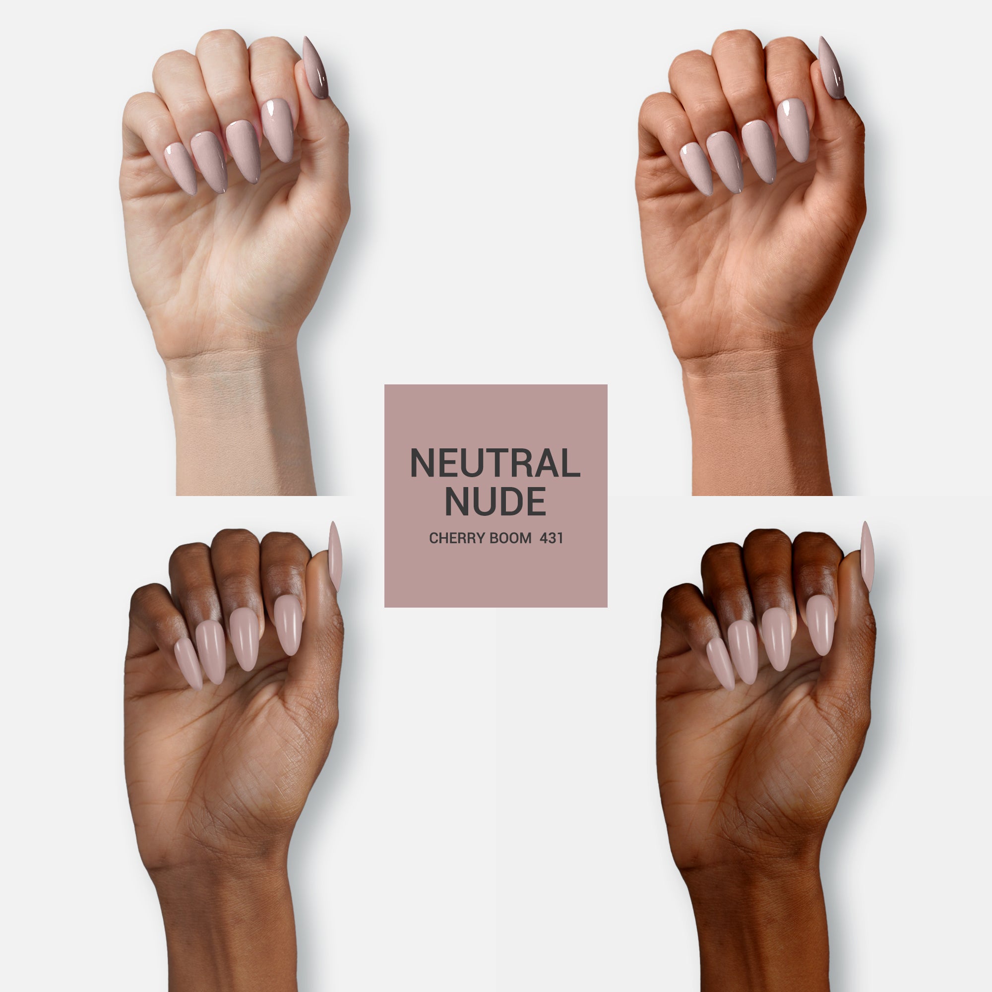 431 Tiramisu - TPO-Free Thick Gel Nail Polish(15ml)