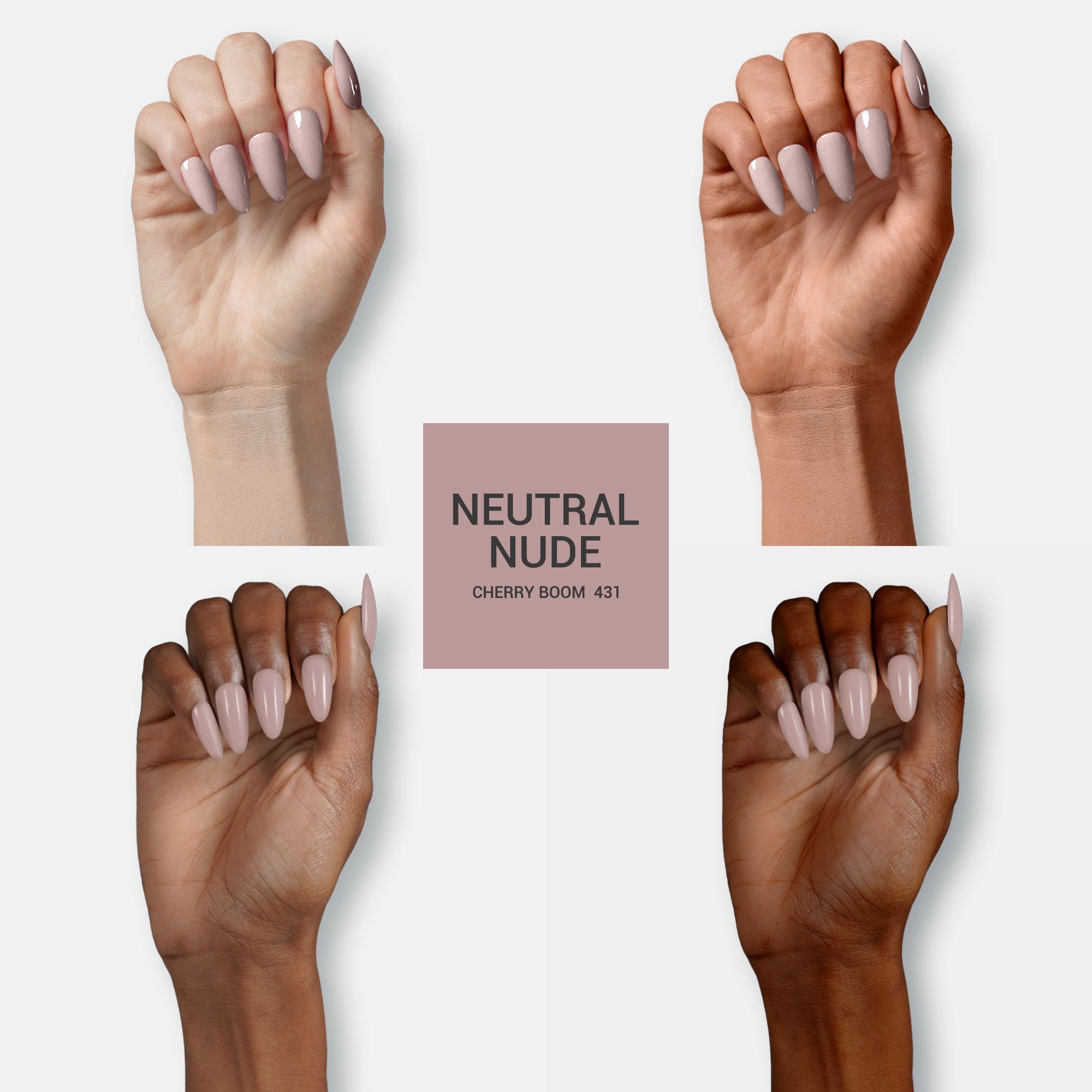 431 Tiramisu - TPO-Free Thick Gel Nail Polish(15ml)