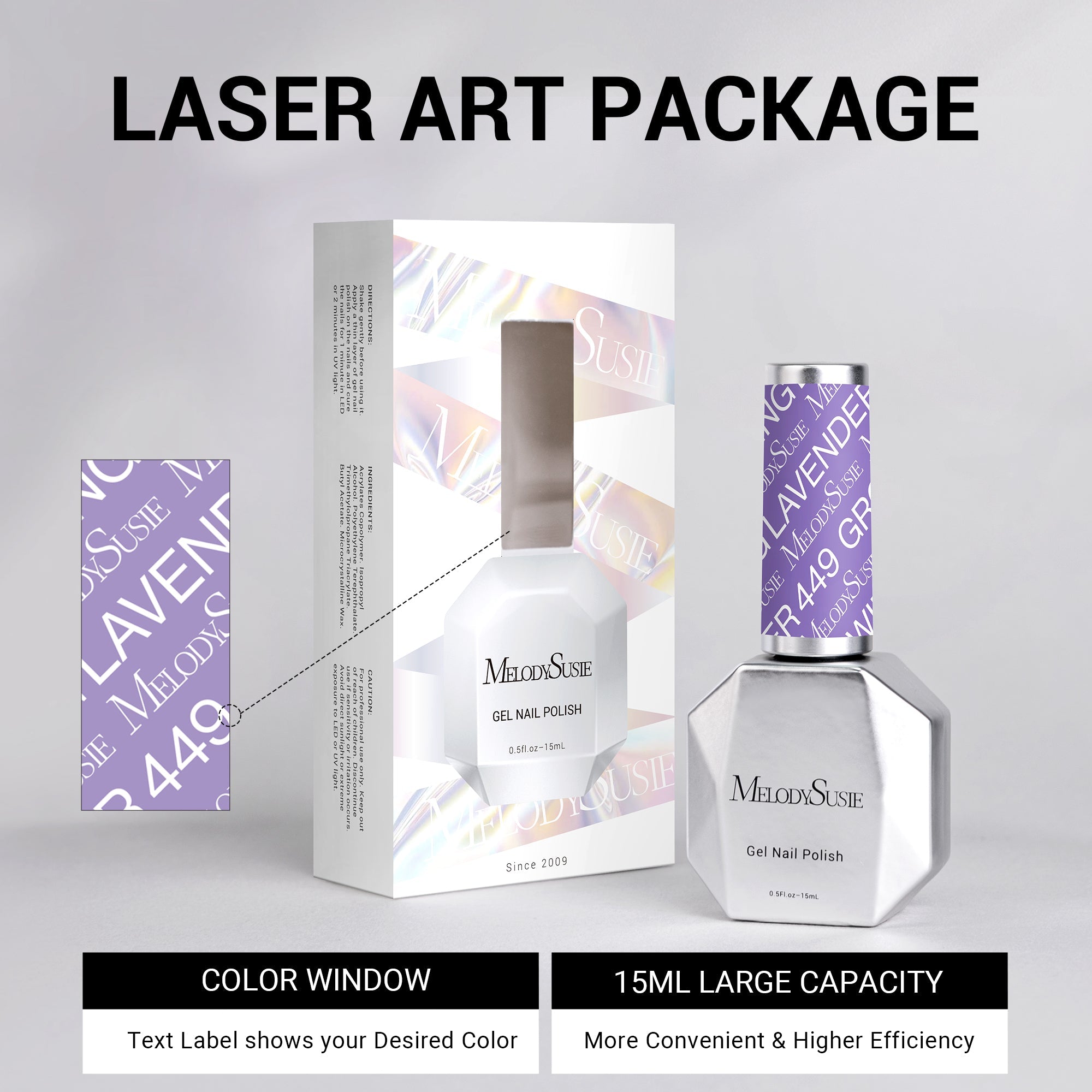 449 Growing LavendeR - TPO-Free Thick Nail Gel Polish(15ml)