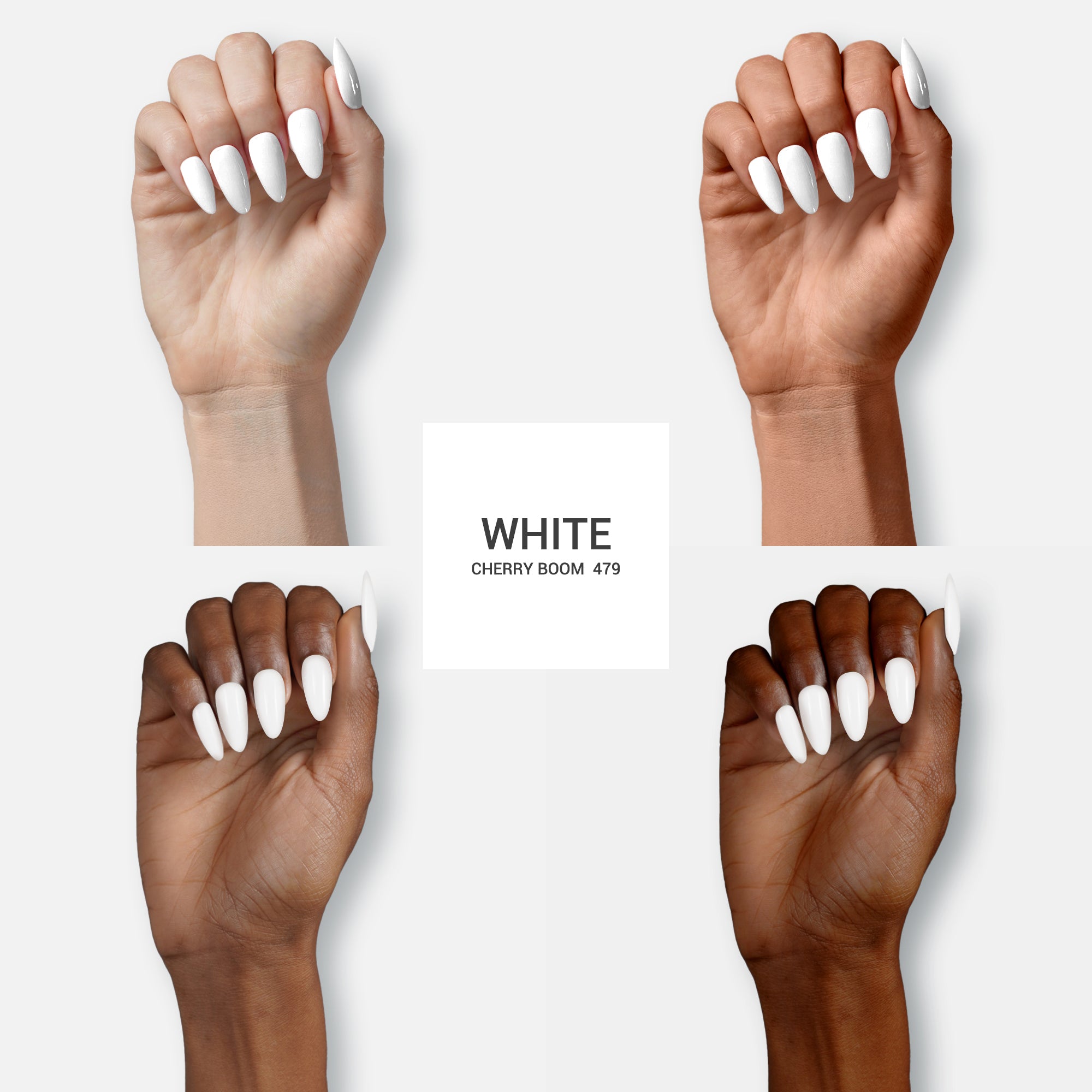 479 Snow White - TPO-Free Thick Gel Nail Polish(15ml)