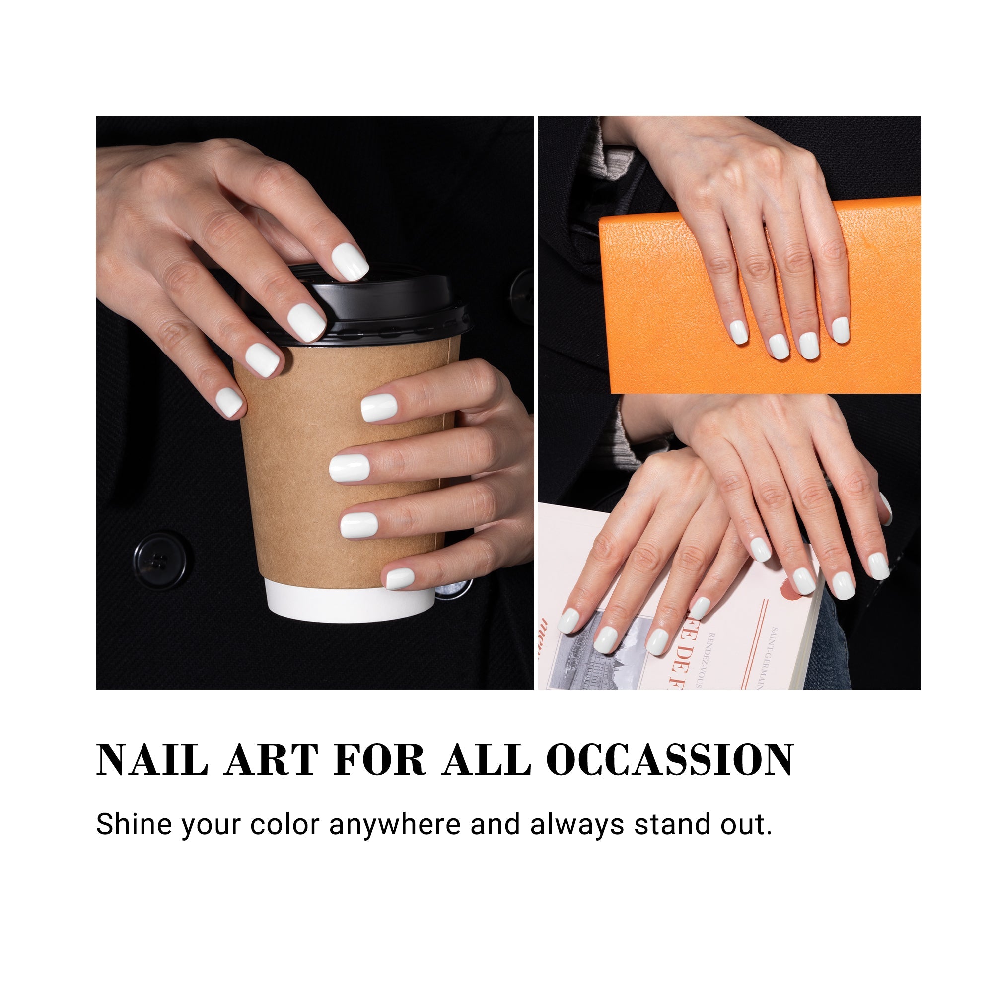 479 Snow White - TPO-Free Thick Nail Gel Polish(15ml)