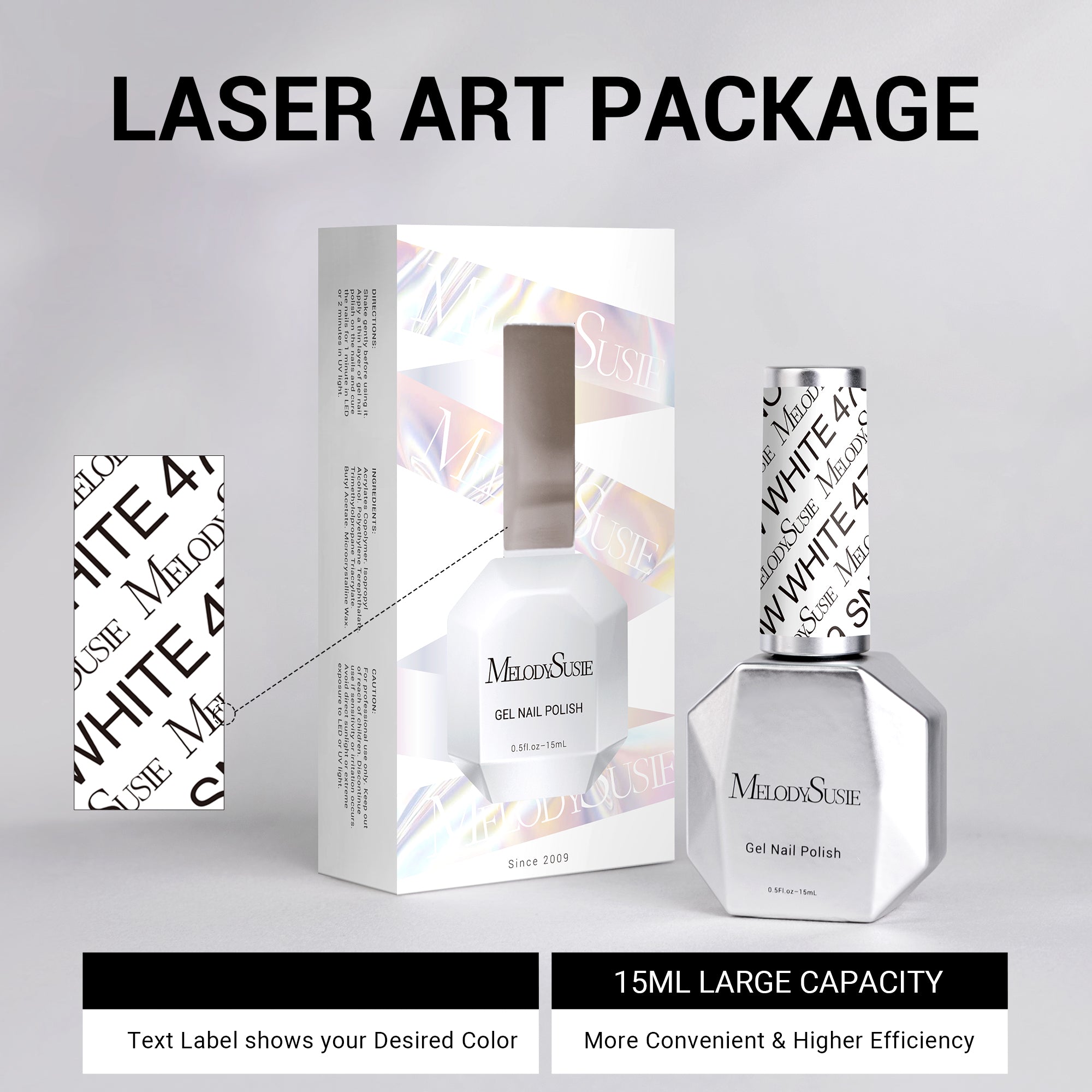 479 Snow White - TPO-Free Thick Nail Gel Polish(15ml)