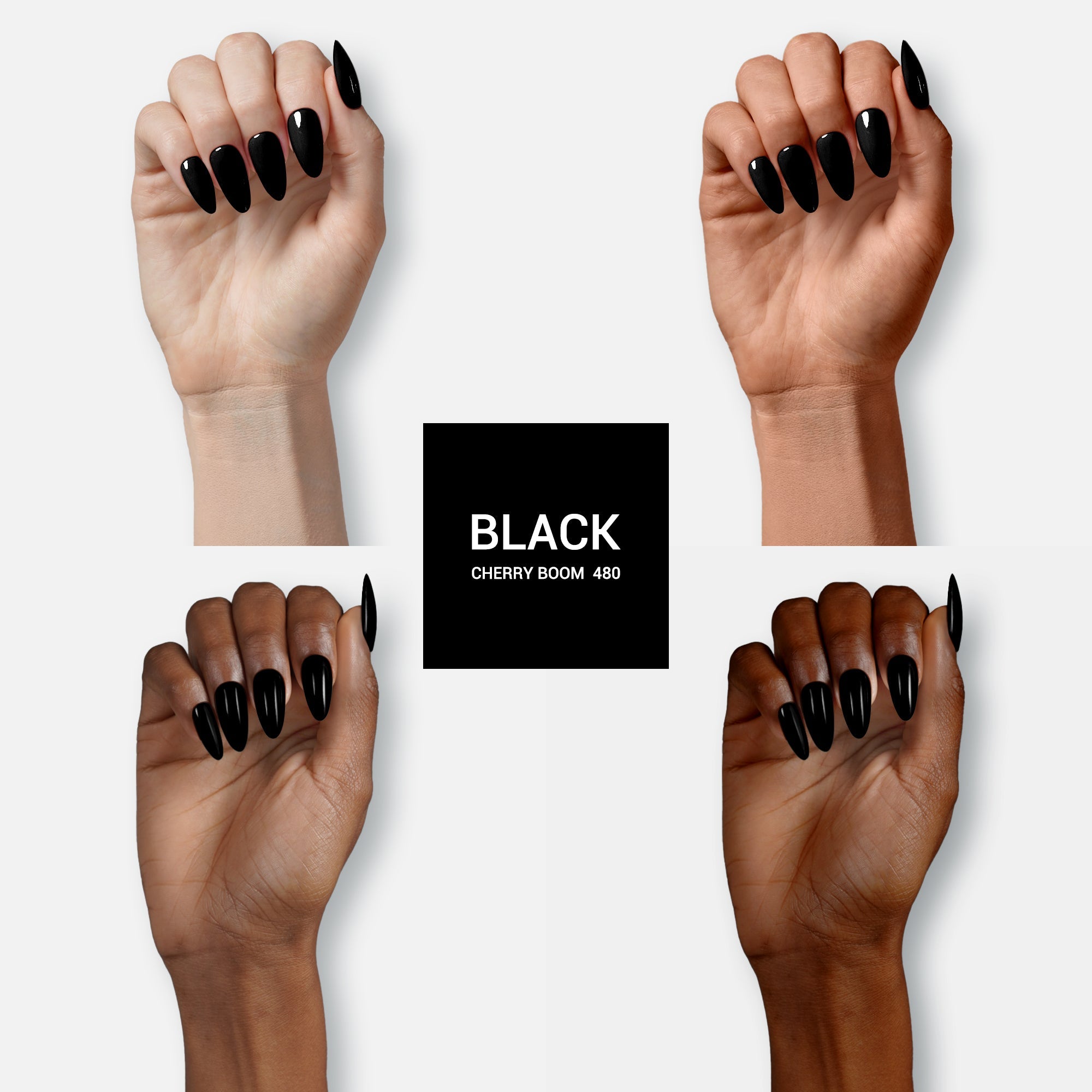 480 Black Abyss - TPO-Free Thick Nail Gel Polish(15ml)