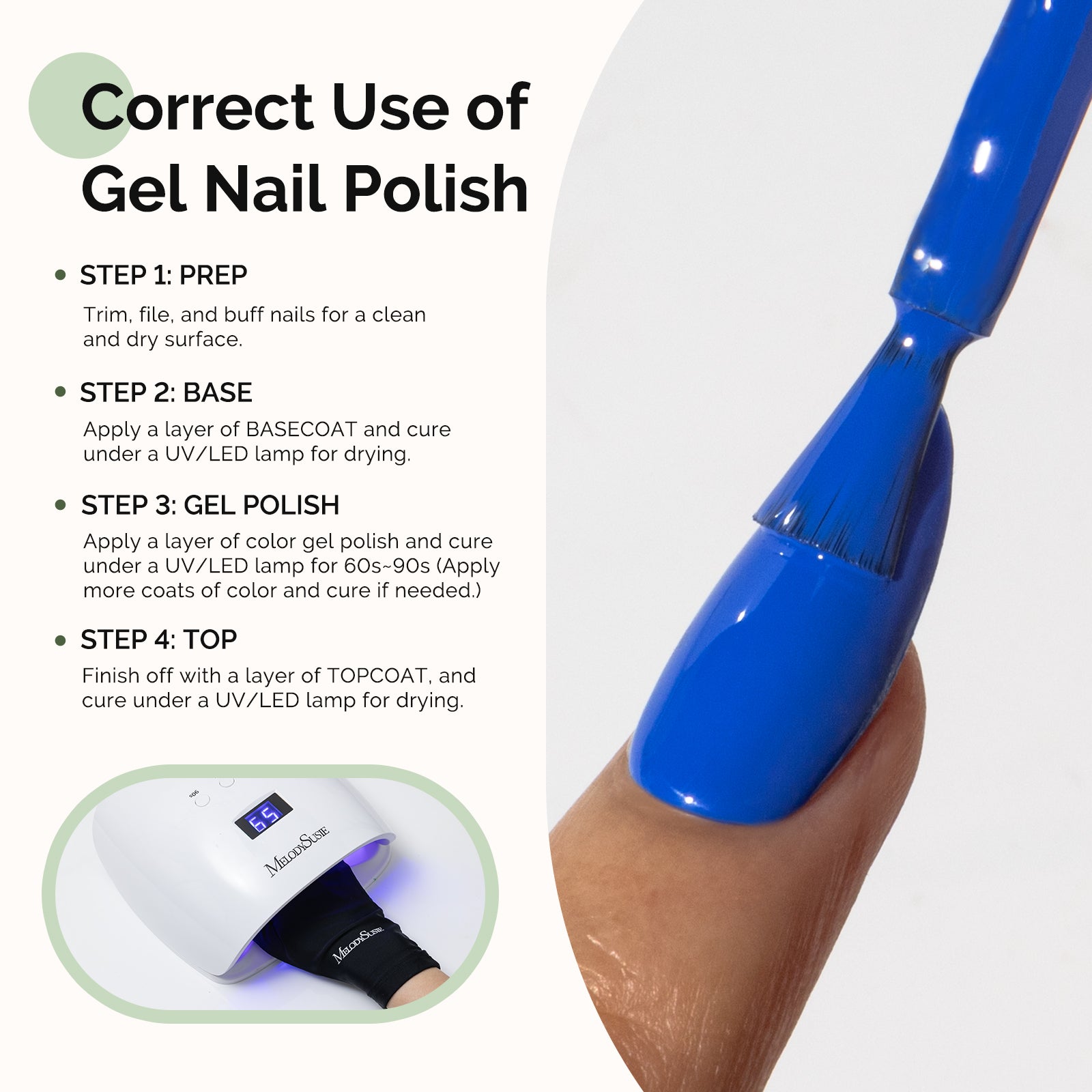 269 Royal Blue - HEMA-Free Gel Nail Polish 0.5 fl oz/15ml