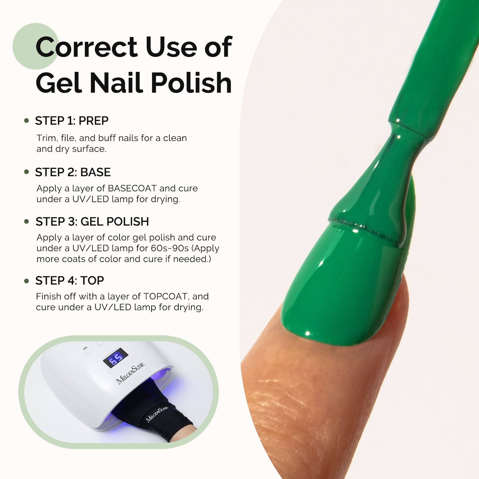 St. Patrick's Day Hema-Free Nail Gel Polish Gift Box - 4 Colors