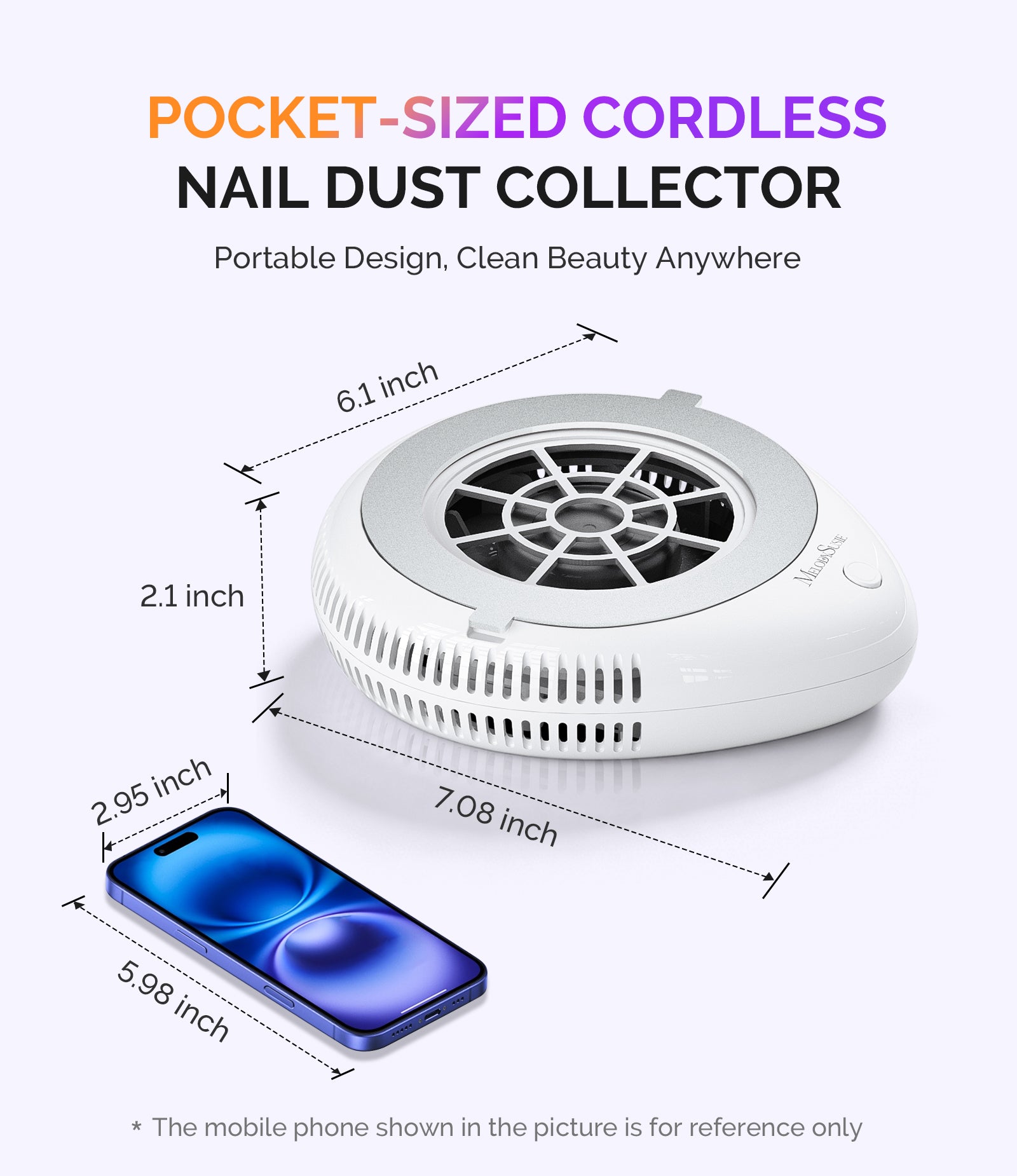 PProR Nail Dust Collector White Kit