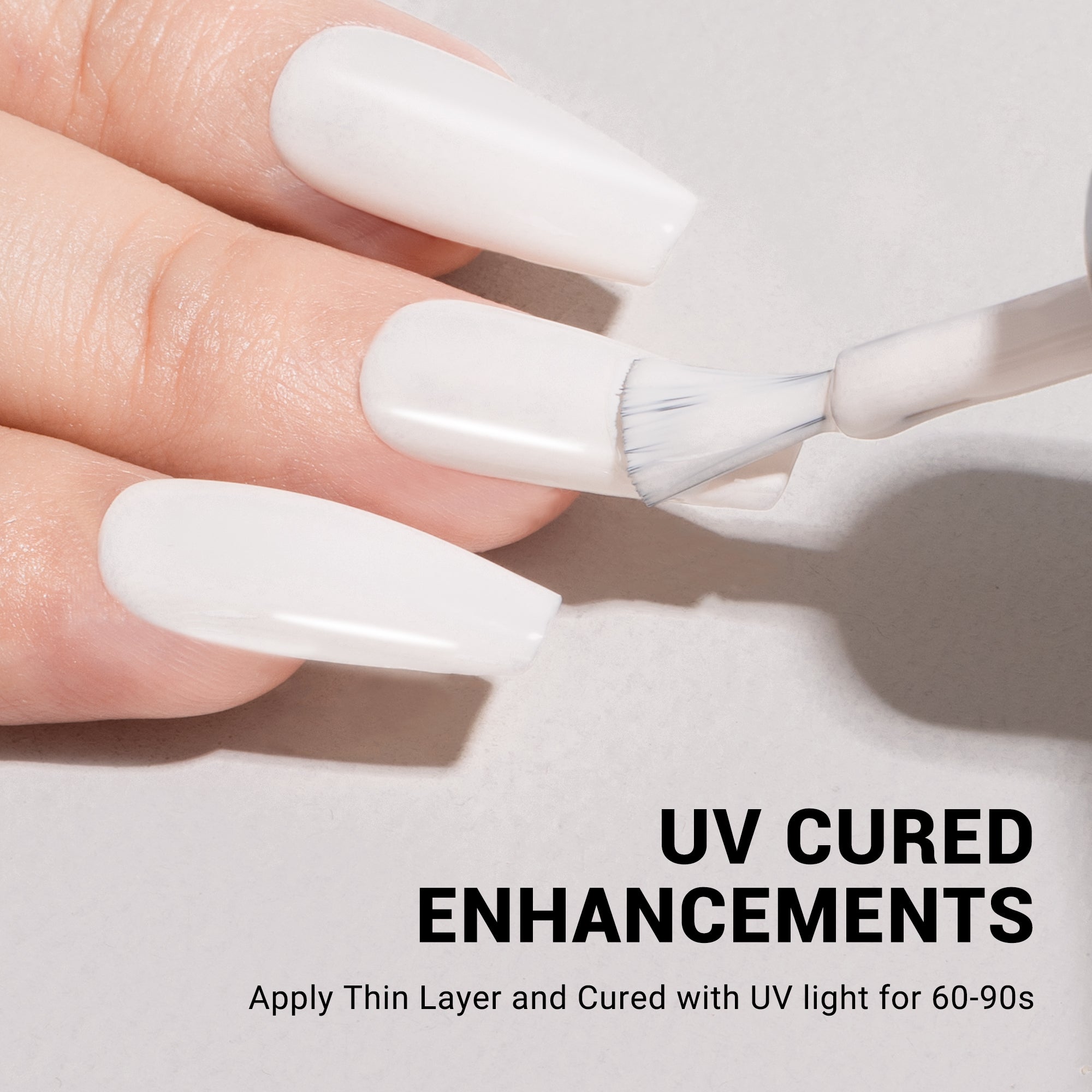 095 Glaze White - TPO-Free Thick Gel Nail Polish (15ml)