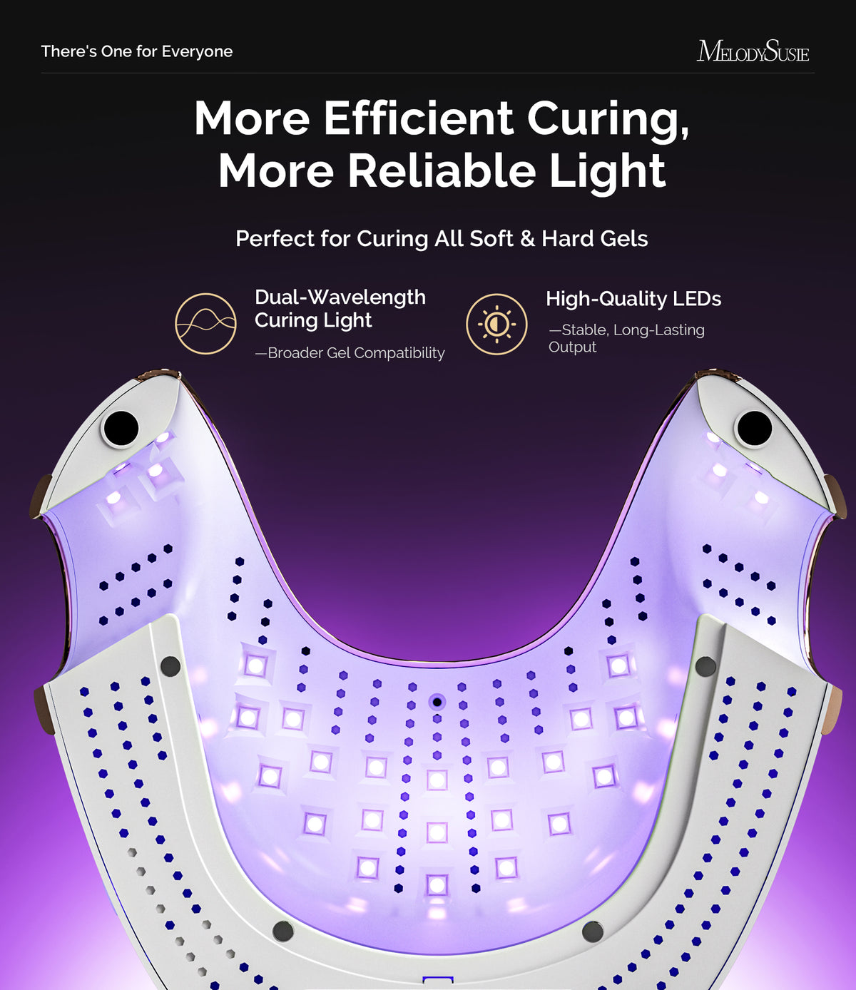 P-Plus29A Cordless UVbrella Dome UV Nail Lamp