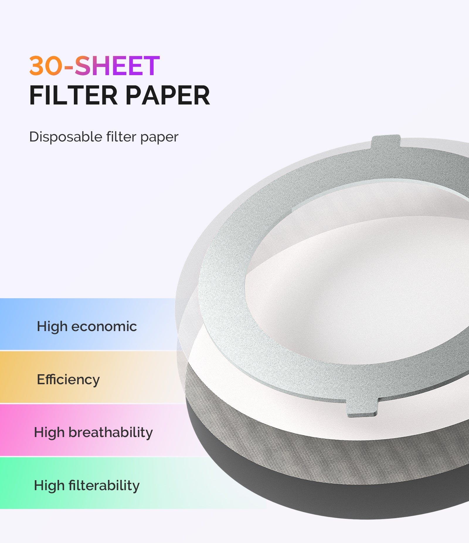 HProA Nail Dust Collector - White