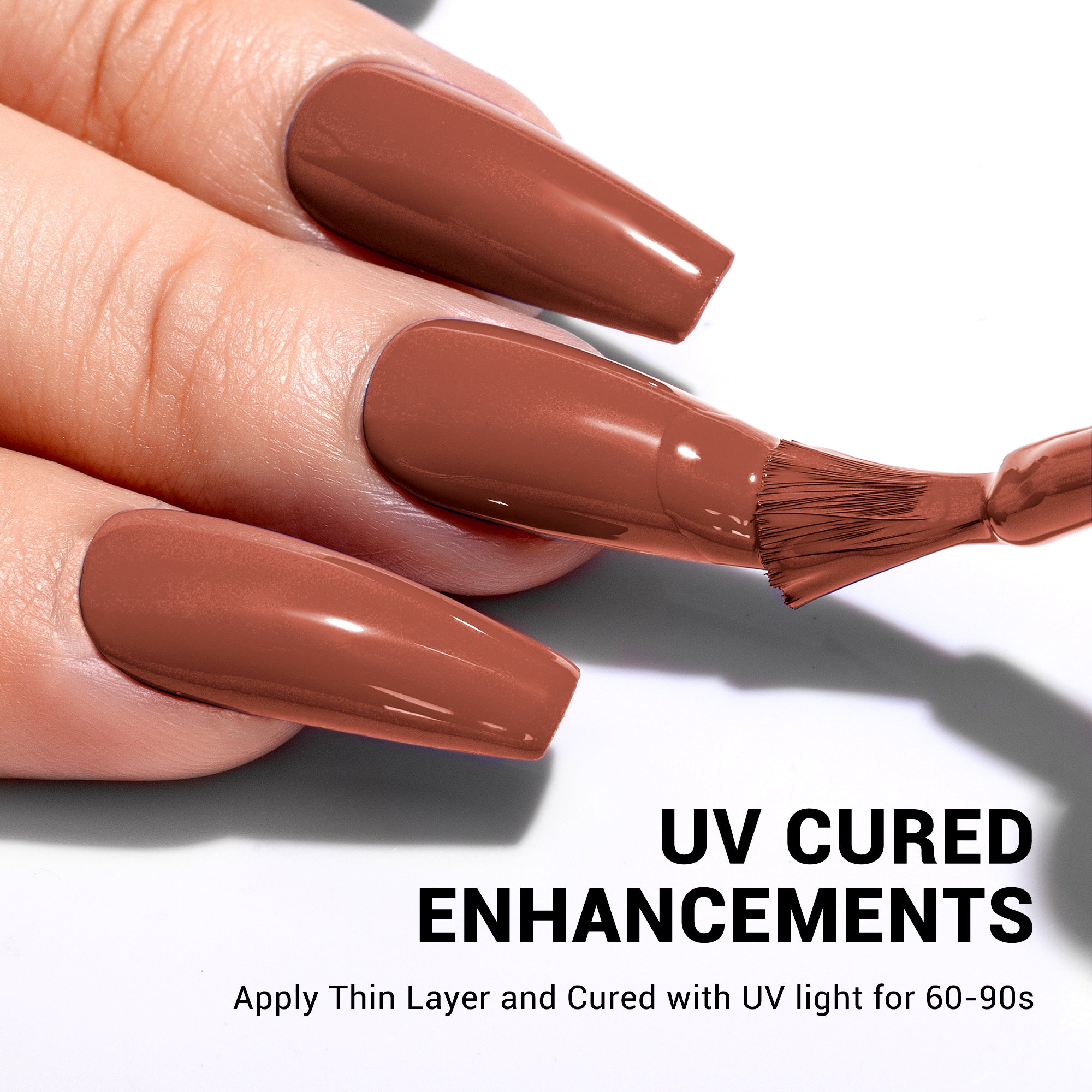 1674 Rosewood Yarn - TPO-Free Thick Gel Nail Polish(15ml)