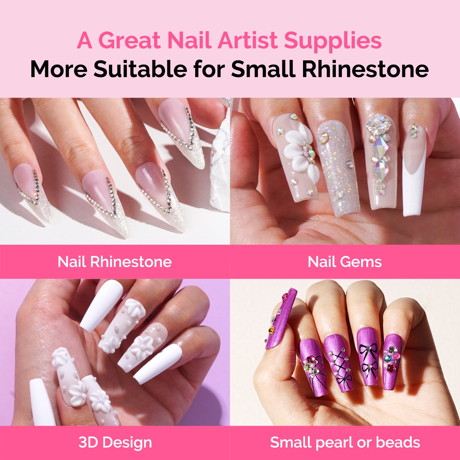Nail Rhinestone Glue 15g - 2Pcs