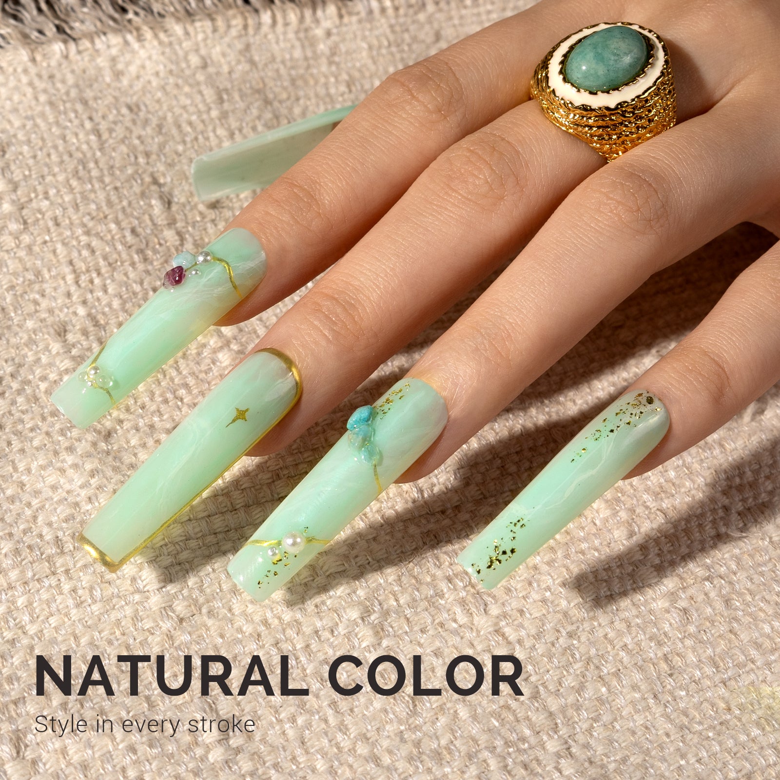 Jeweliver Jelly TPO-Free Gel Polish 15ml - Green Lolite - JFR58