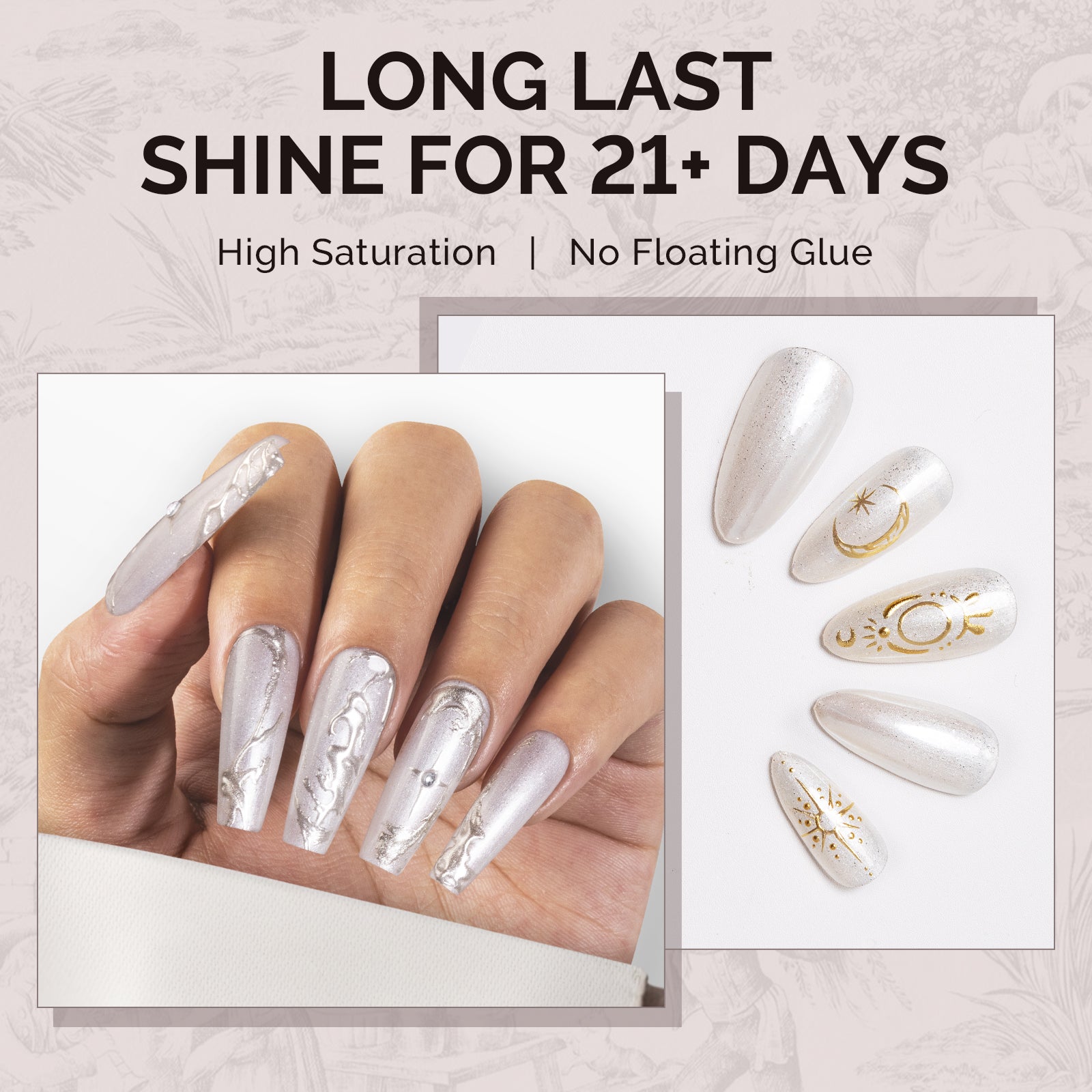1746 Starlight White - TPO-Free Faster UV Curing Gel Nail Polish 0.5 fl oz/15ml