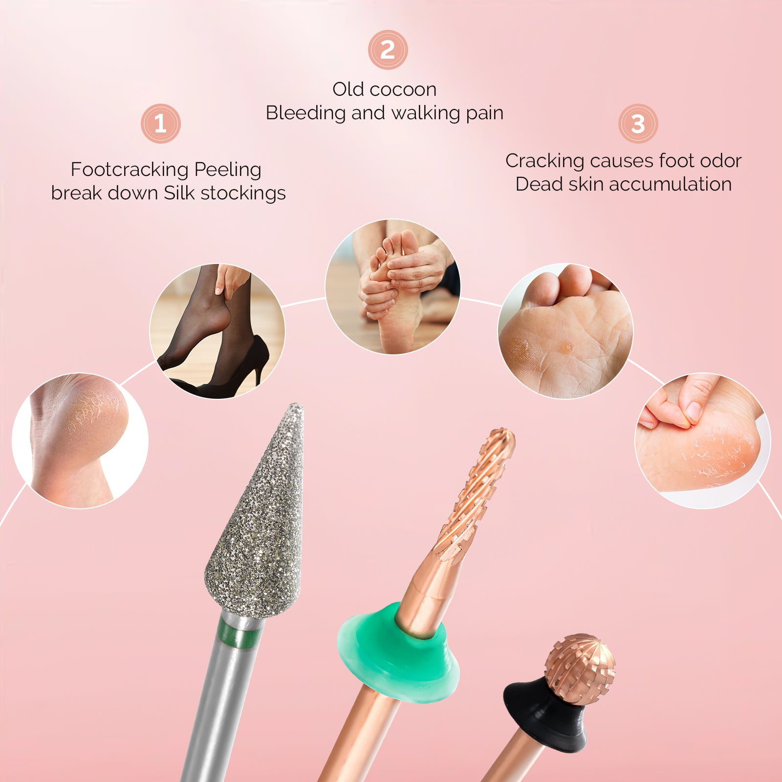 Pedicure Carbide Tungsten Bit