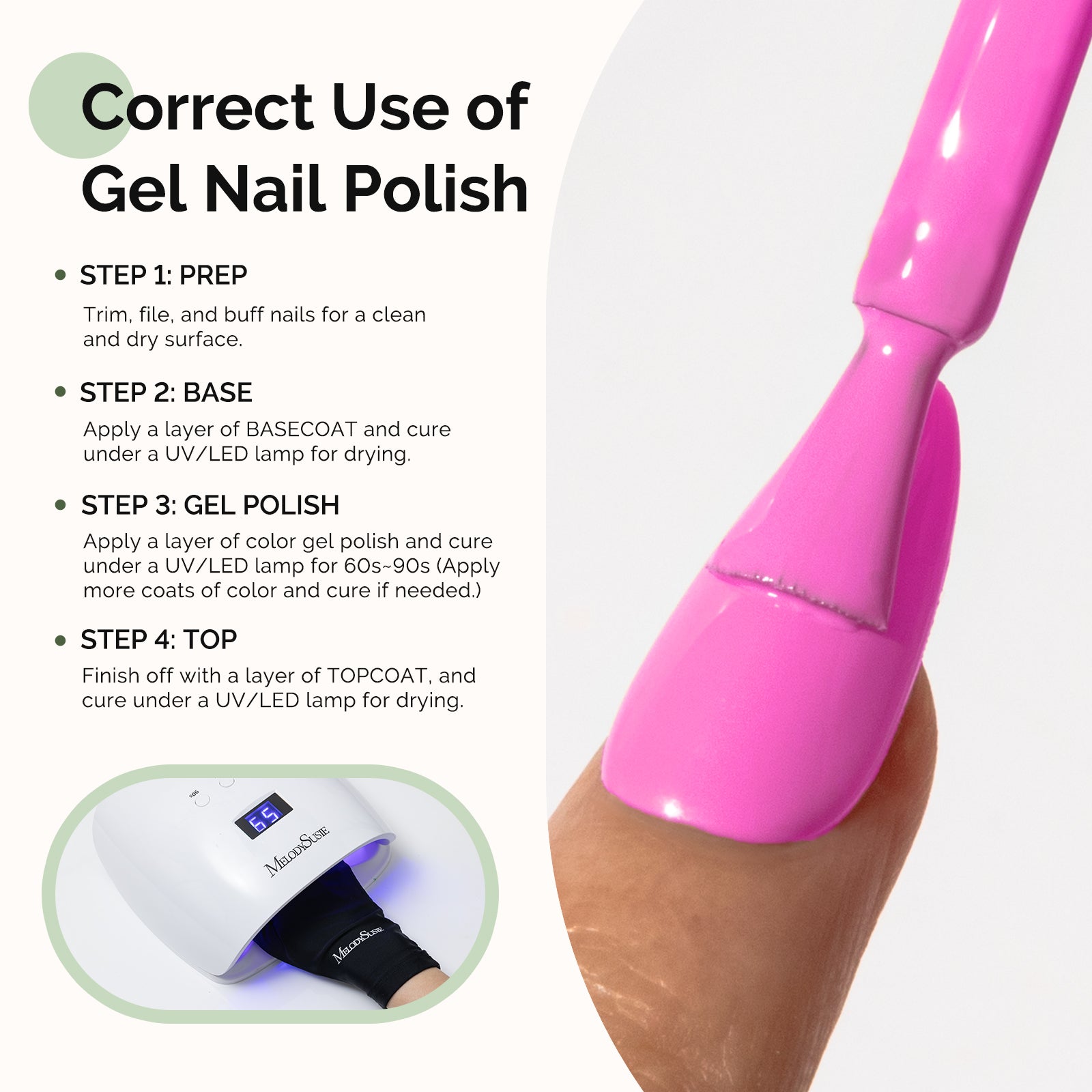 HEMA-Free Gel Nail Polish 0.5 fl oz/15ml - K1094 Thick Pinkish Purple