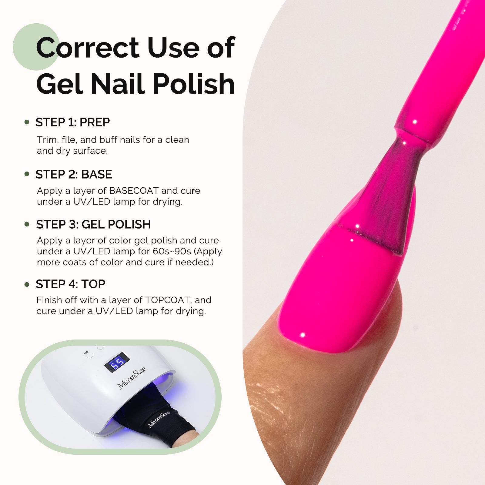 027 Peony Pink- HEMA-Free Gel Nail Polish 0.5 fl oz/15ml