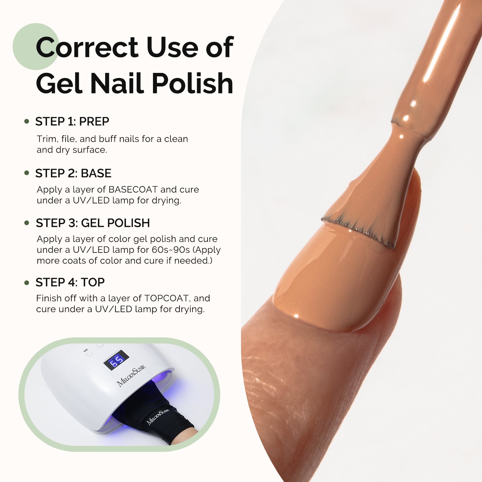 377 Caramel Brown - HEMA-Free Gel Nail Polish 0.5 fl oz/15ml