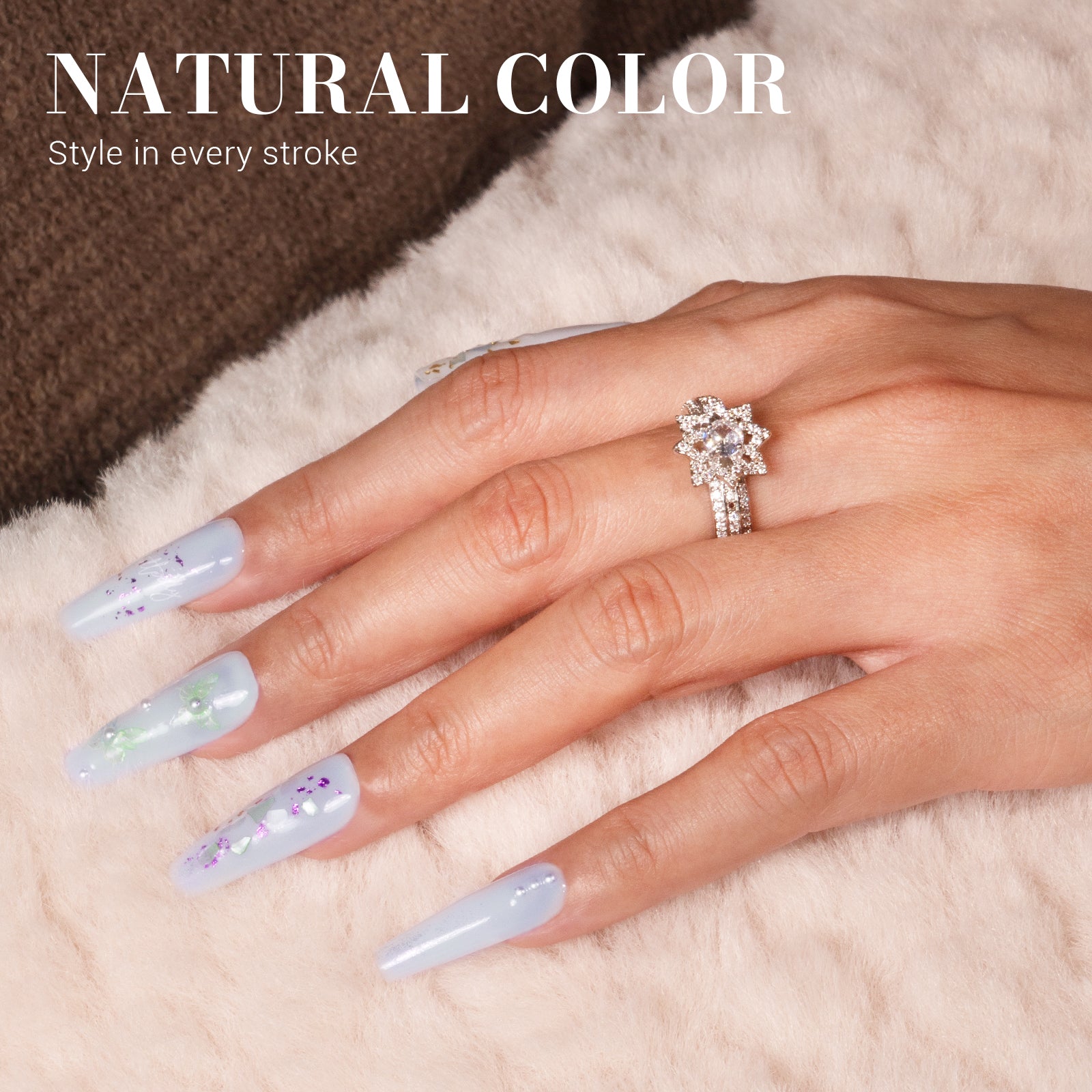 Jeweliver Jelly TPO-Free Gel Nail Polish 0.5 fl oz/15ml - Light Blue JM01
