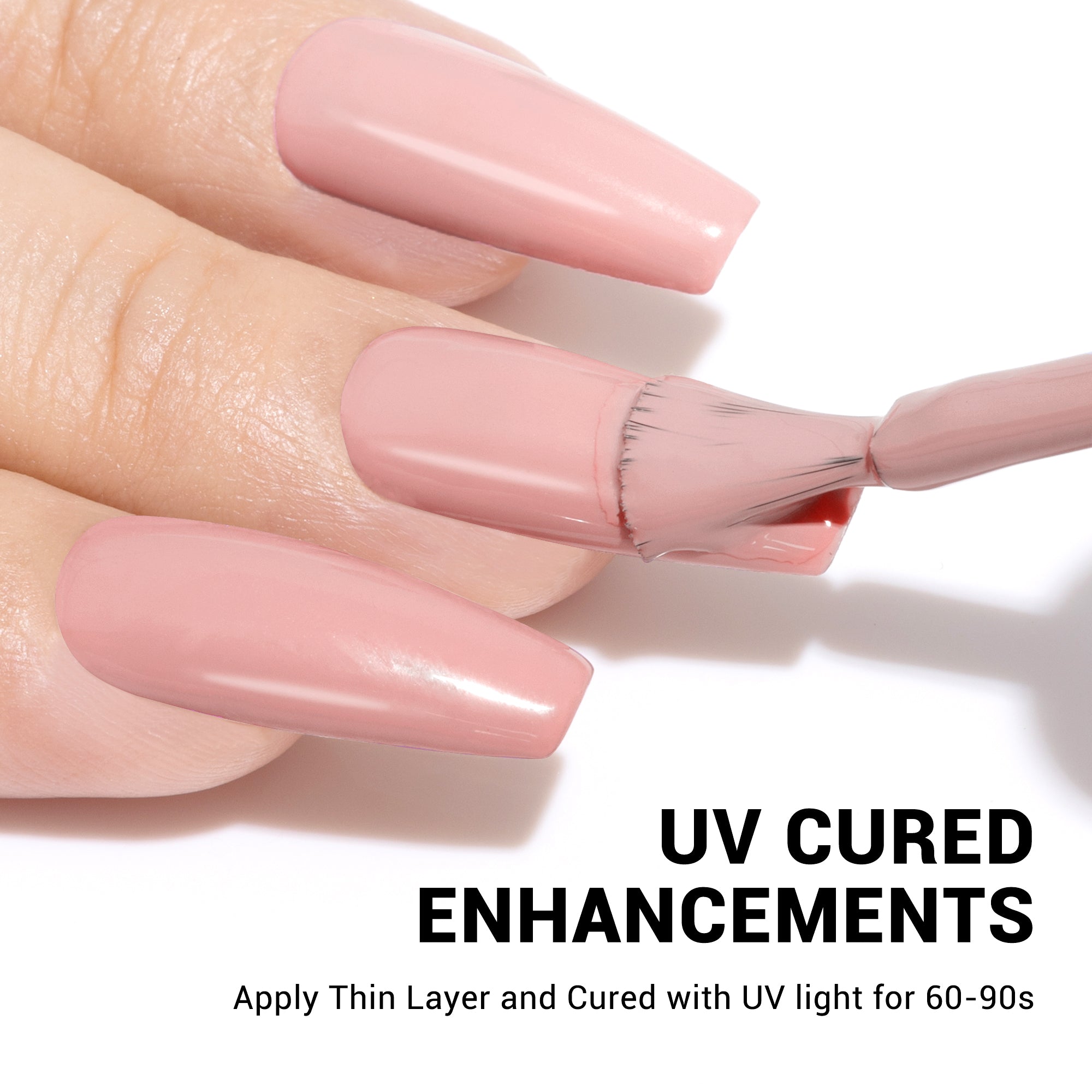 107 Knitted Almond Nude - TPO-Free Thick Gel Nail Polish(15ml)