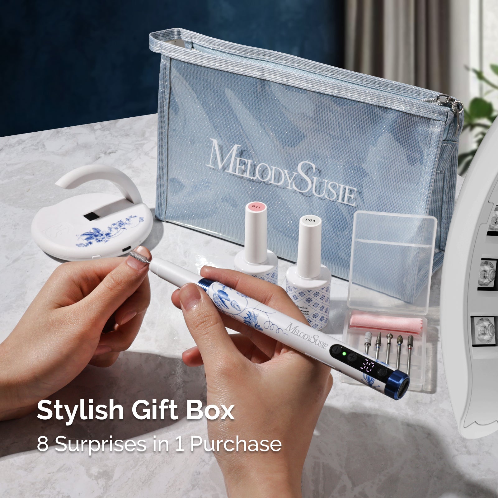 PM170F Nail Drill Travel Gift Box - US ONLY