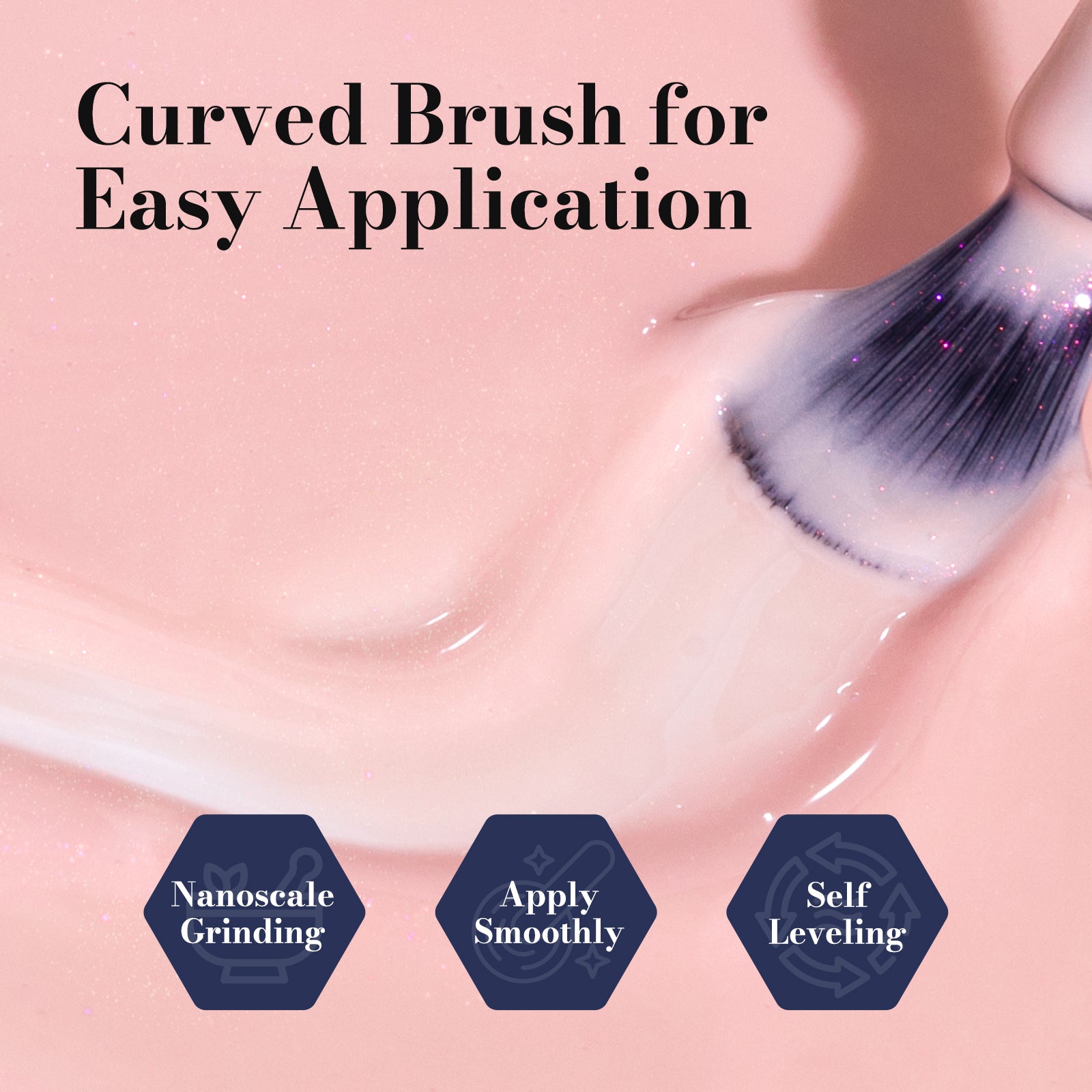 Fleurwee HEMA-Free & HPMA-Free & TPO-Free Gel Nail Polish Plant-based 0.5 fl oz/15ml - P59 Pearlescent Powdered Wax Plum