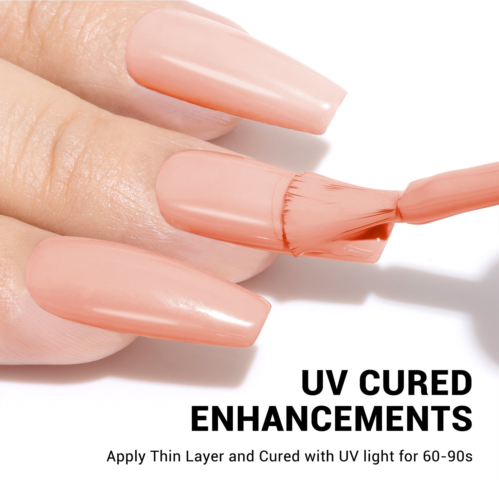 A1501 Orange Pink - TPO-Free Thick Gel Nail Polish(15ml)