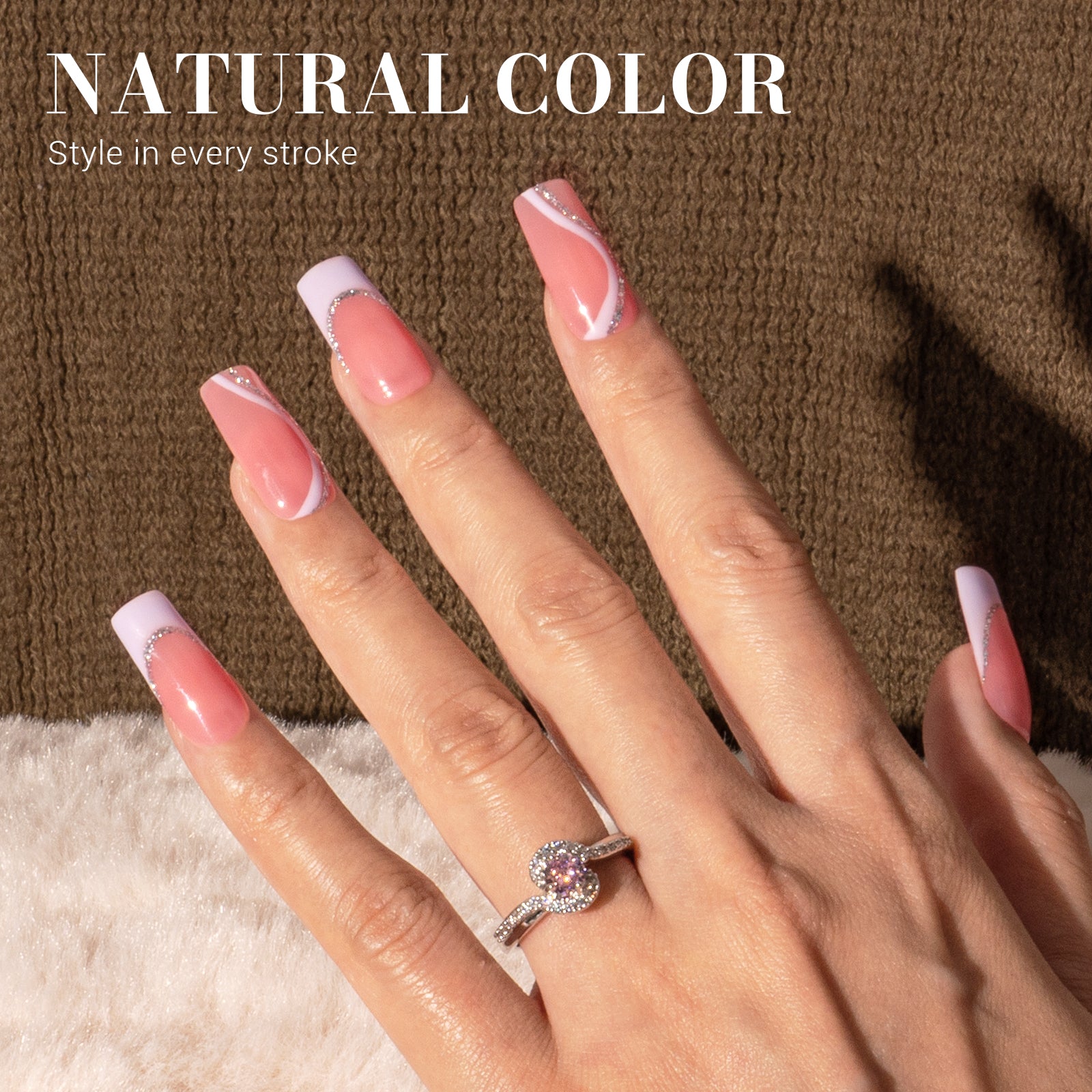 Jeweliver Jelly TPO-Free Gel Nail Polish 0.5 fl oz/15ml - Dark Nude JM26