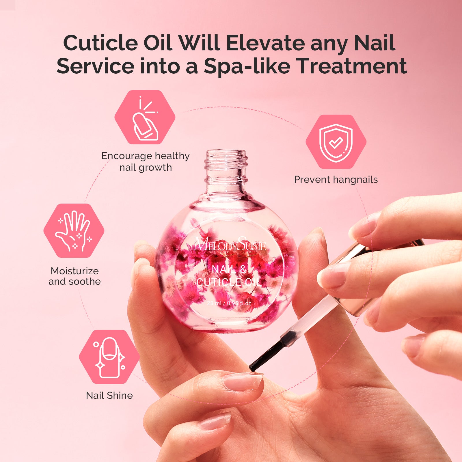 Rose Cuticle Oil 28ml 0.95 fl. Oz