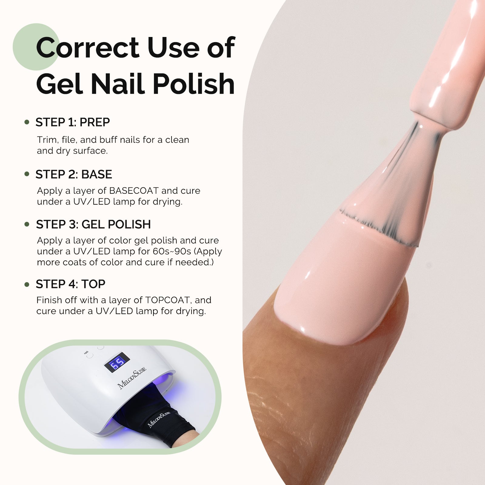 093 Nude Pink - HEMA-Free Gel Nail Polish 0.5 fl oz/15ml