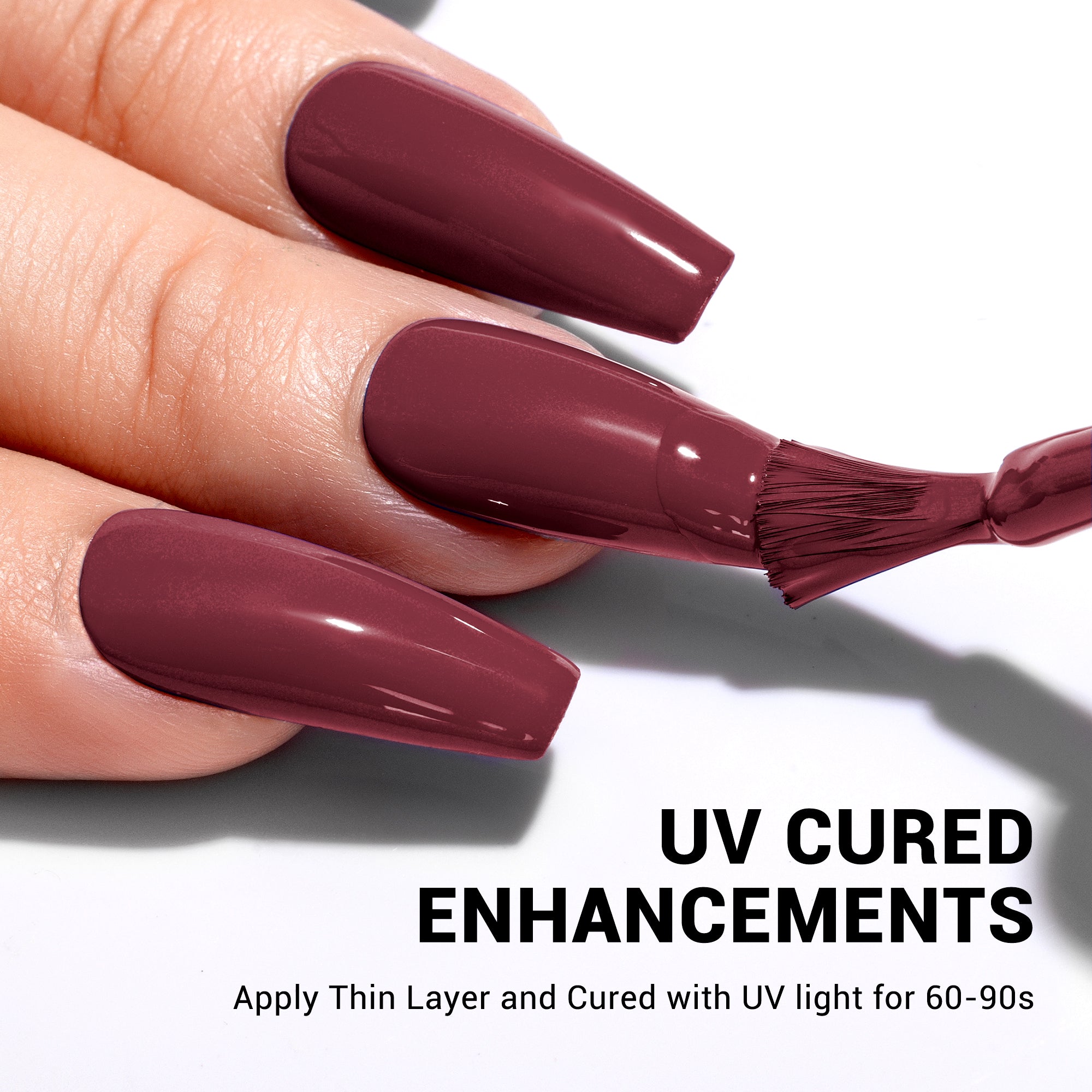 1680 Crimson Knit - TPO-Free Thick Gel Nail Polish(15ml)