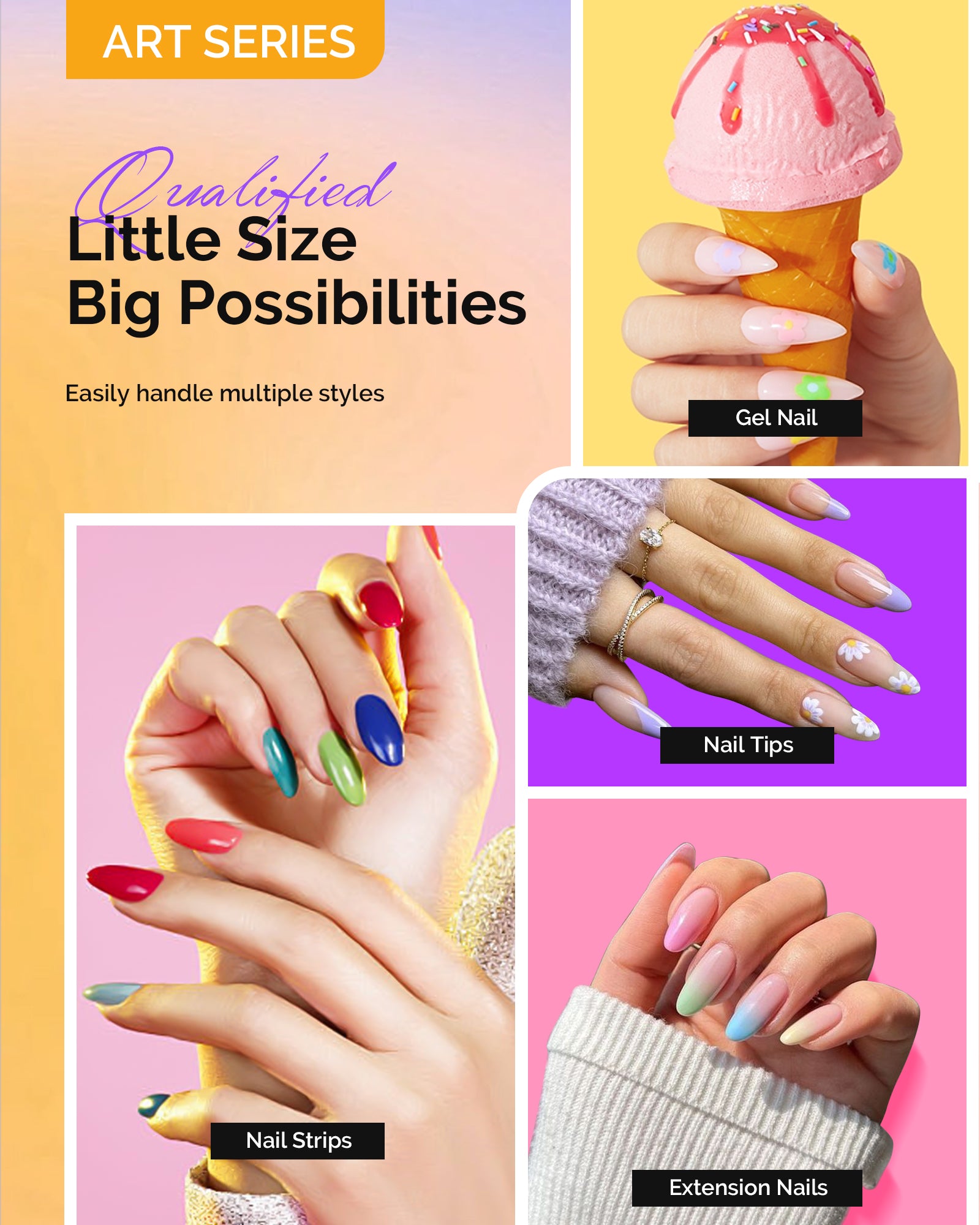 Rechargeable P-Art04M Mini UV Nail Art Lamp