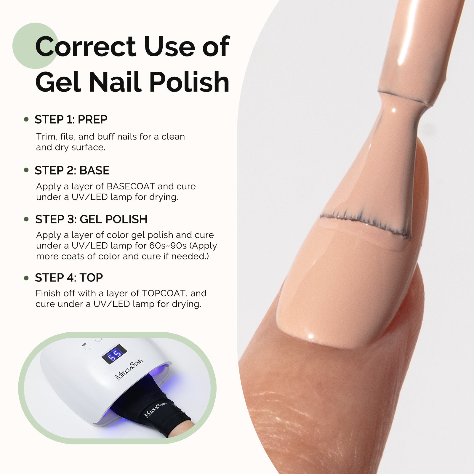 110 Sand Nude - HEMA-Free Gel Nail Polish 0.5 fl oz/15ml