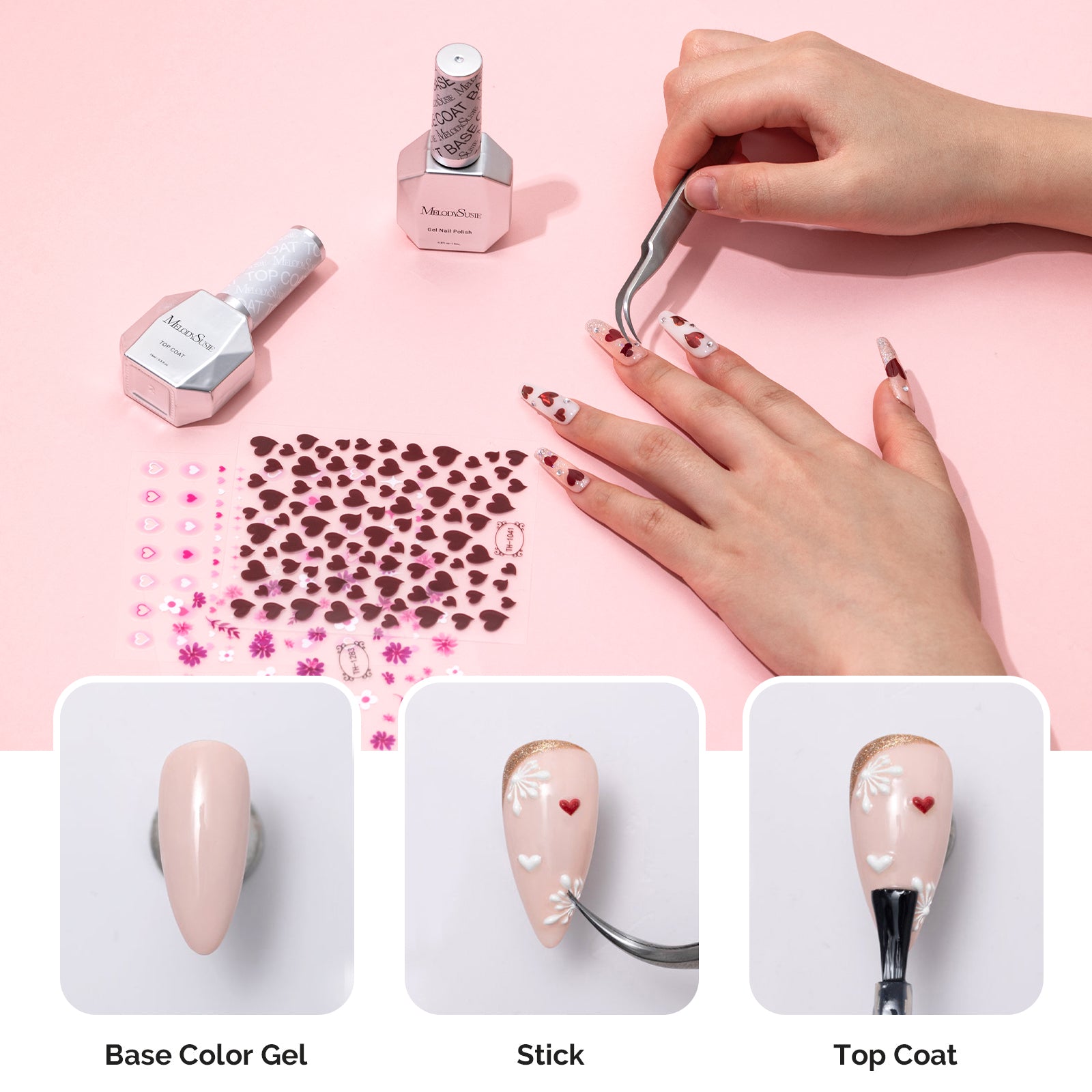 Spring/Summer Themed Nail Art Stickers