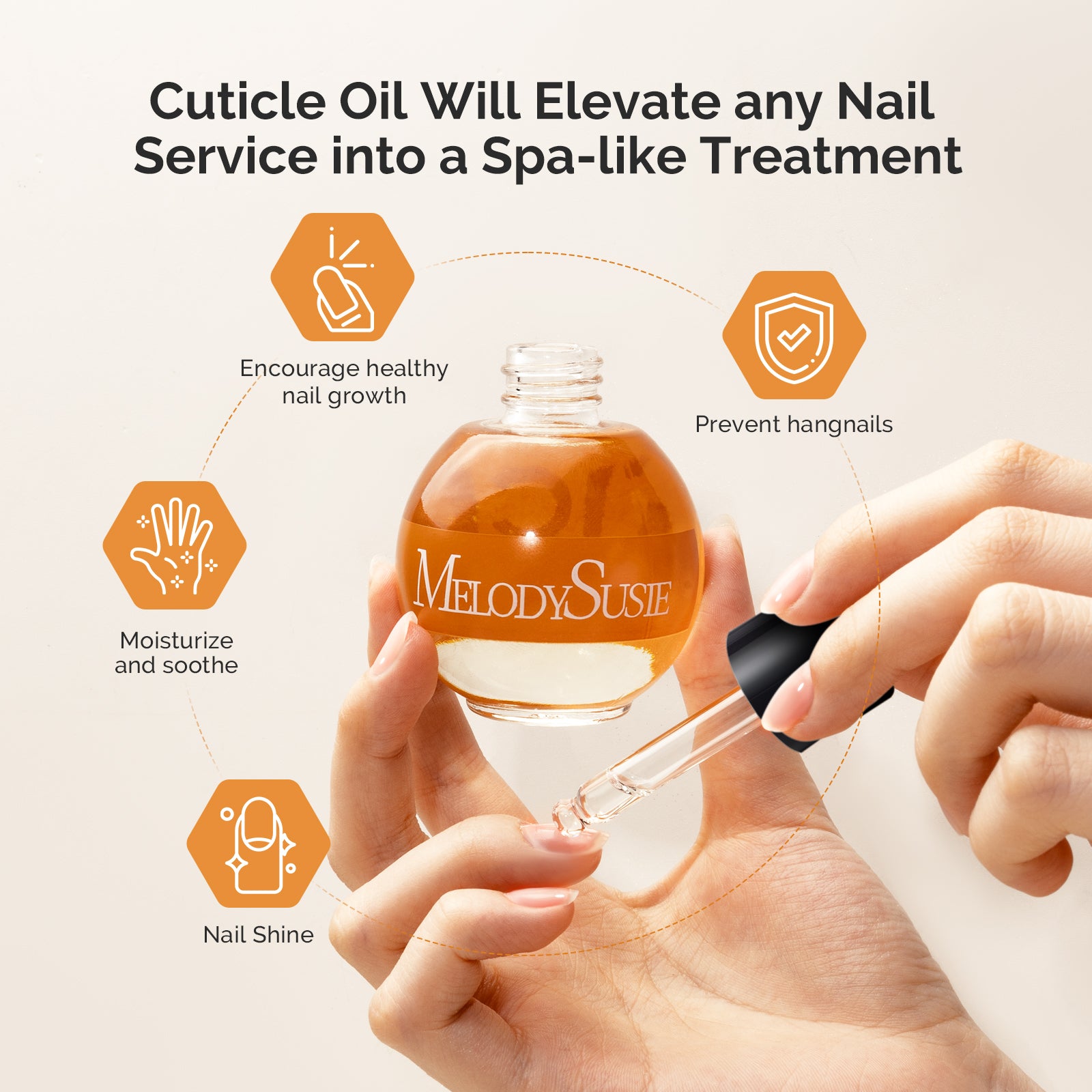 TPO-Free Honey Milk Cuticle Oil 50ml