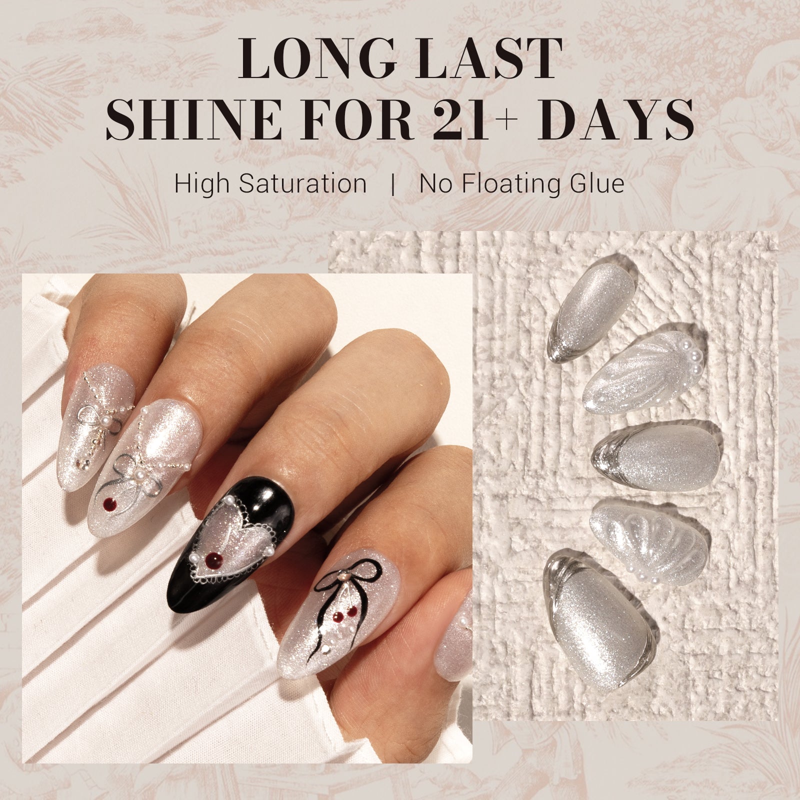 Z054 Starry White - TPO-Free Faster UV Curing Gel Nail Polish 0.5 fl oz/15ml