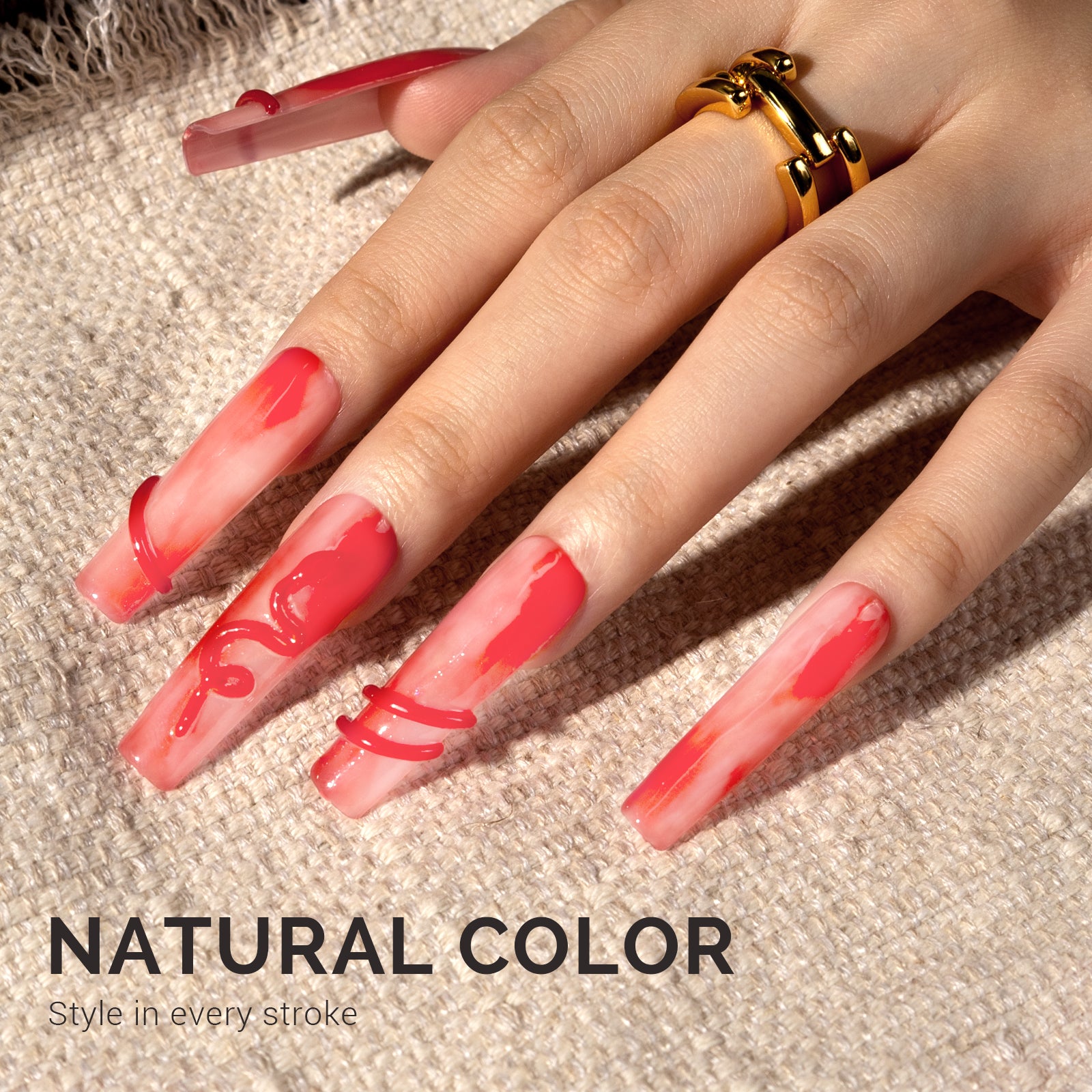 Jeweliver Jelly TPO-Free Gel Polish 15ml - Pink Topaz - JIG10