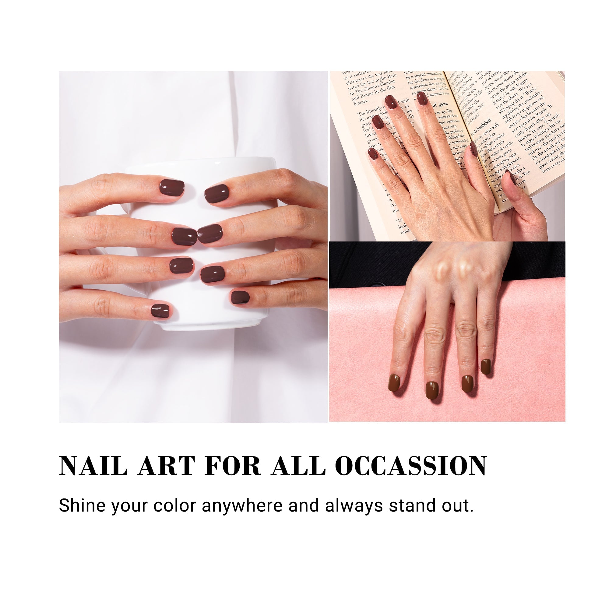 534 Americano - TPO-Free Thick Nail Gel Polish(15ml)