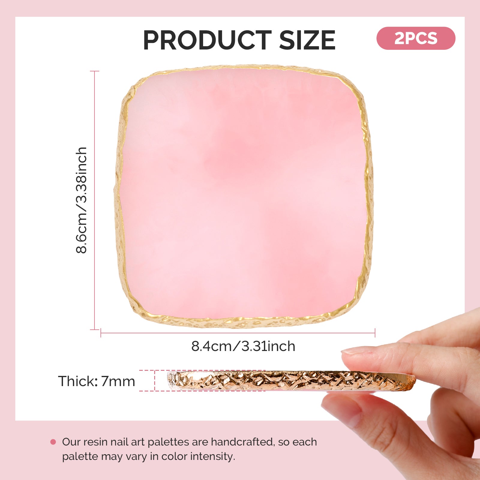 Premium Resin Nail Art Palette