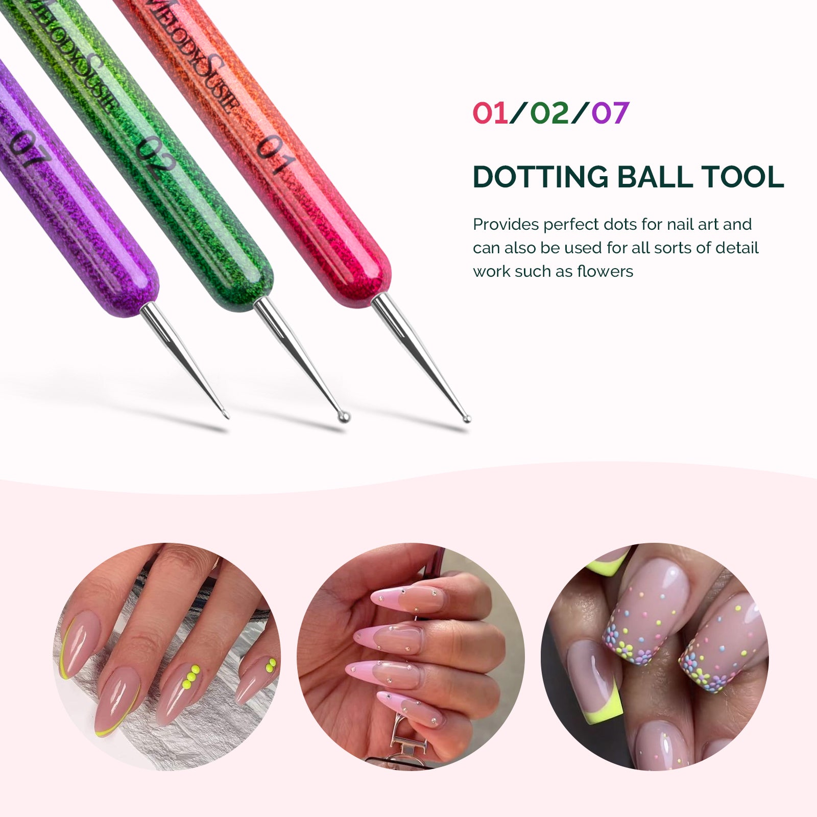 Gradient Nail Art Brushes Set (7Pcs)
