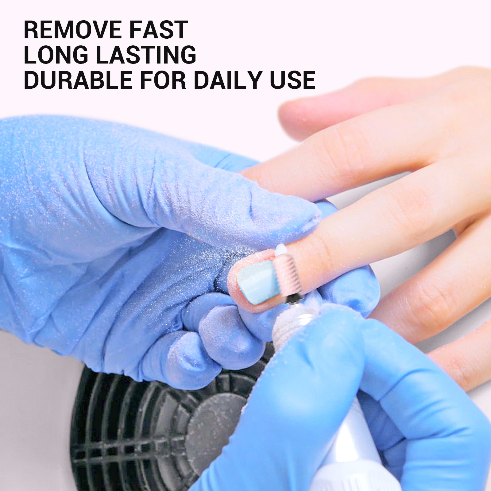 Smooth Round Top Large Barrel Ceramic Nail Drill Bit