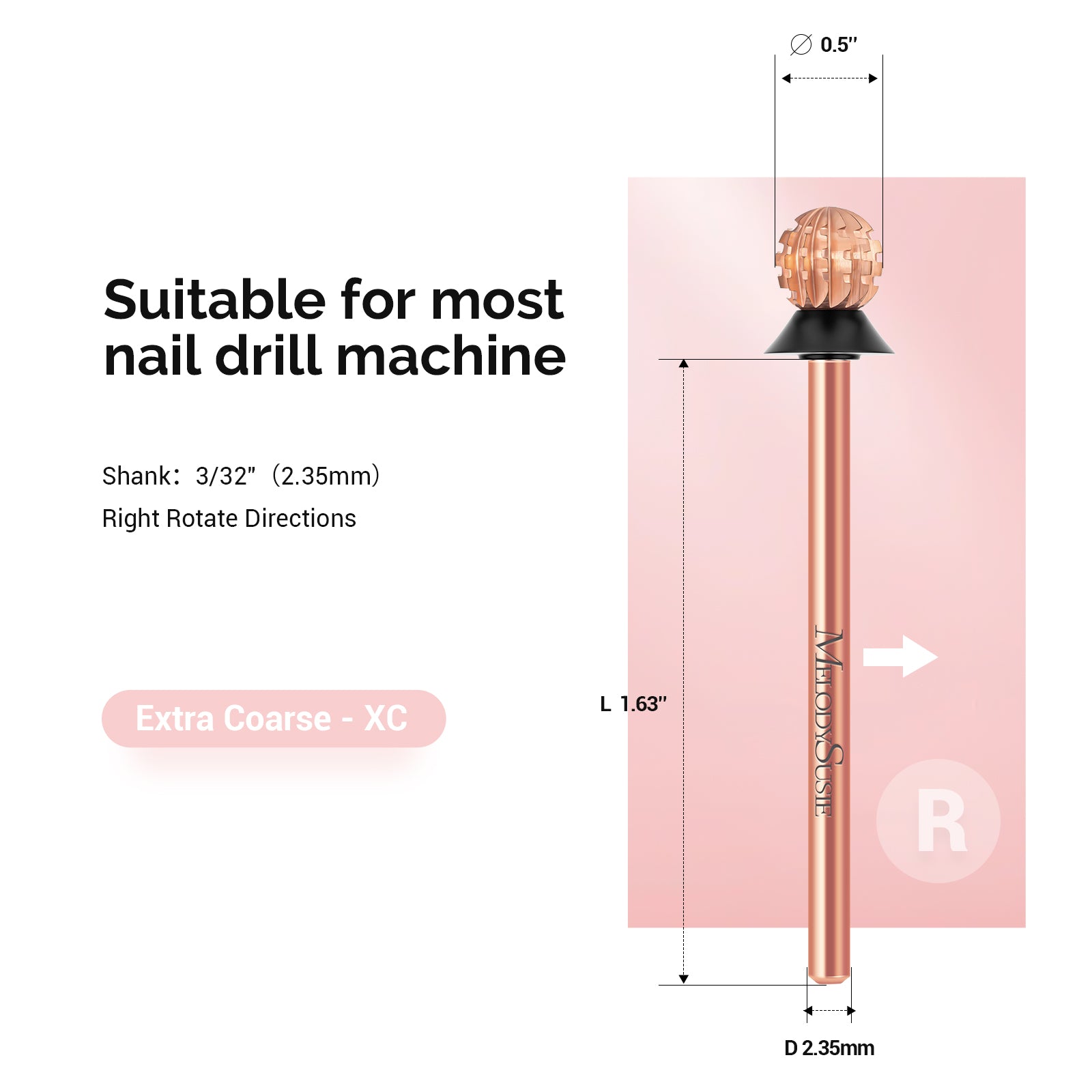 Pedicure Carbide Tungsten Bit