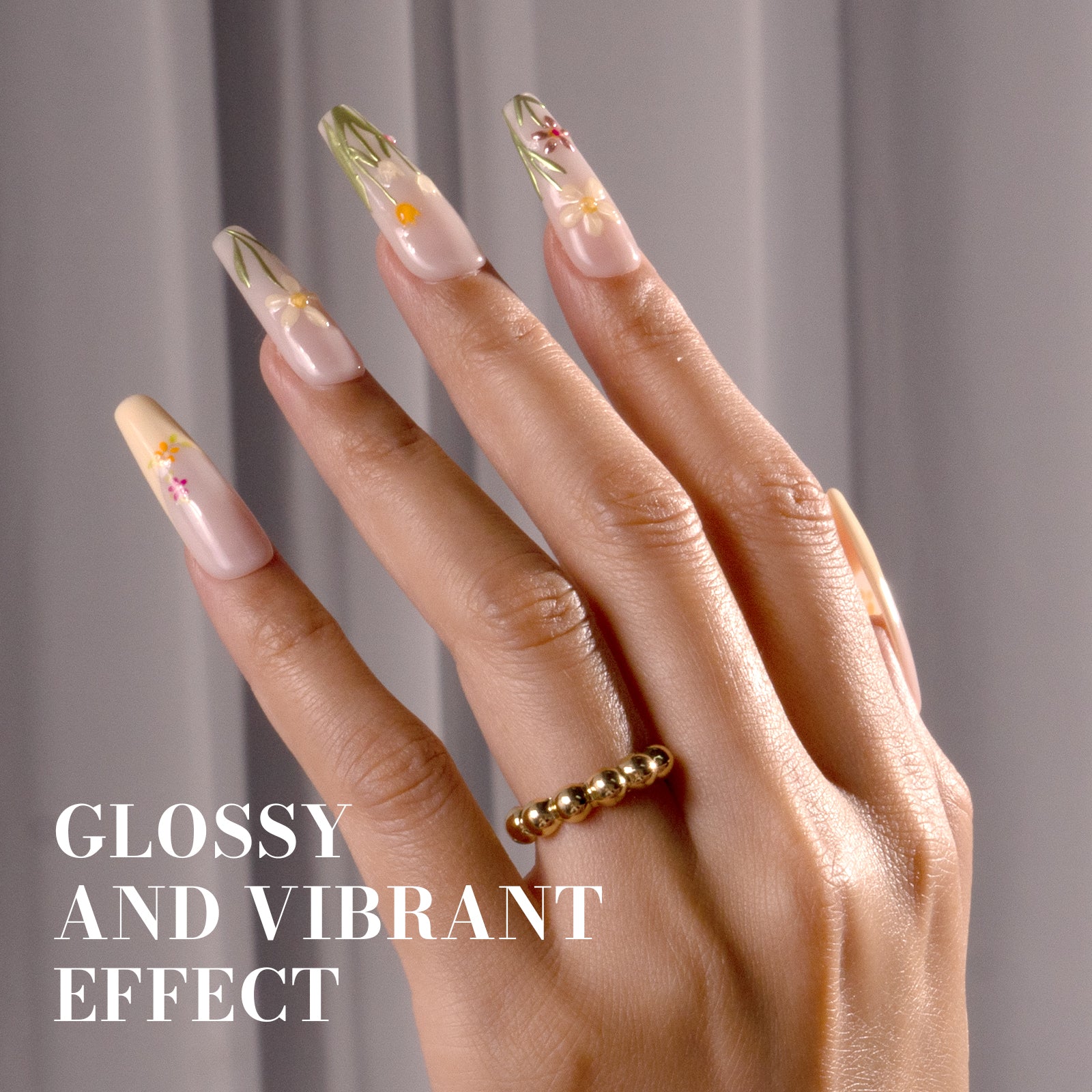 310 Creamy Yellow - TPO-Free Faster UV Curing Gel Nail Polish 0.5 fl oz/15ml