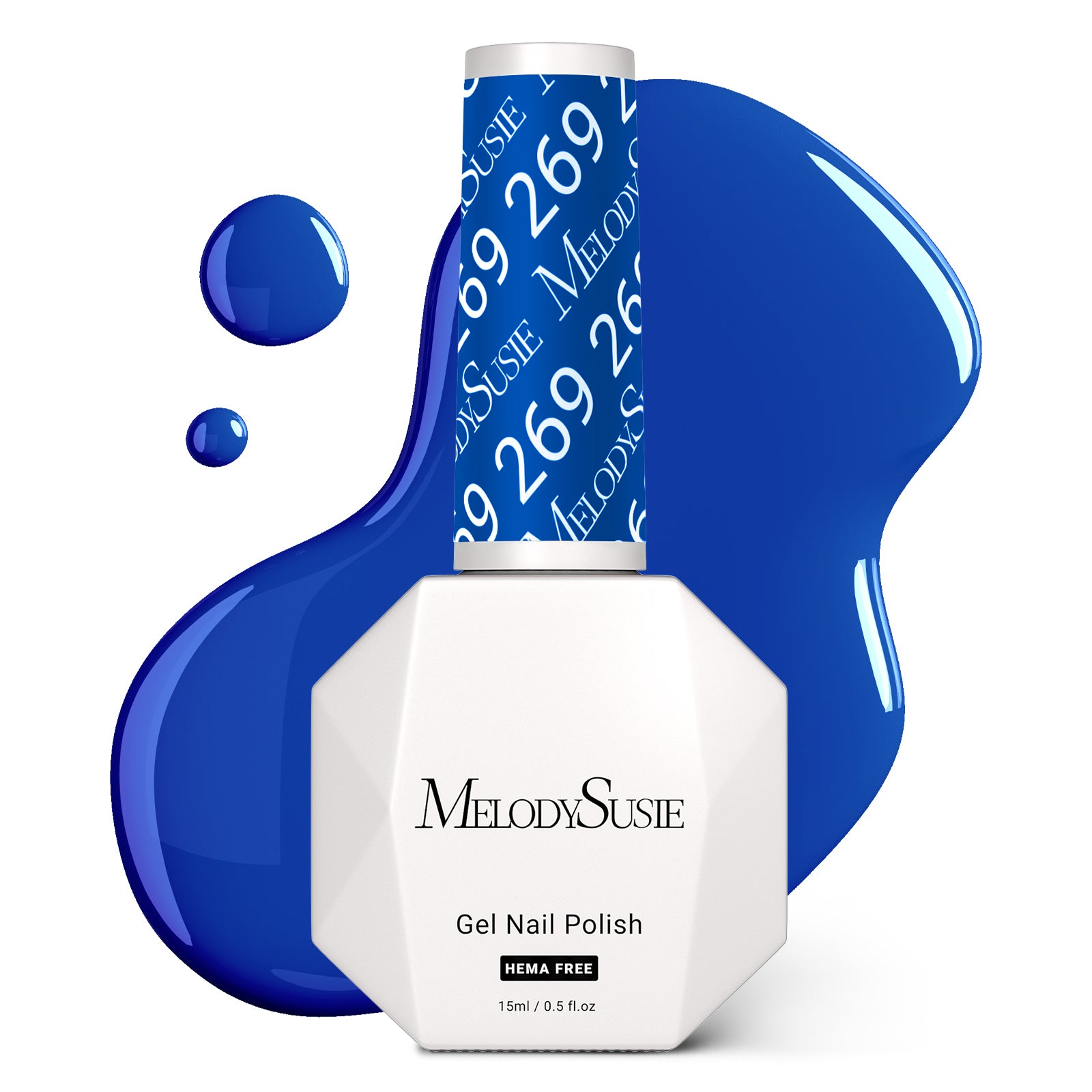 269 Royal Blue - HEMA-Free Gel Nail Polish 0.5 fl oz/15ml