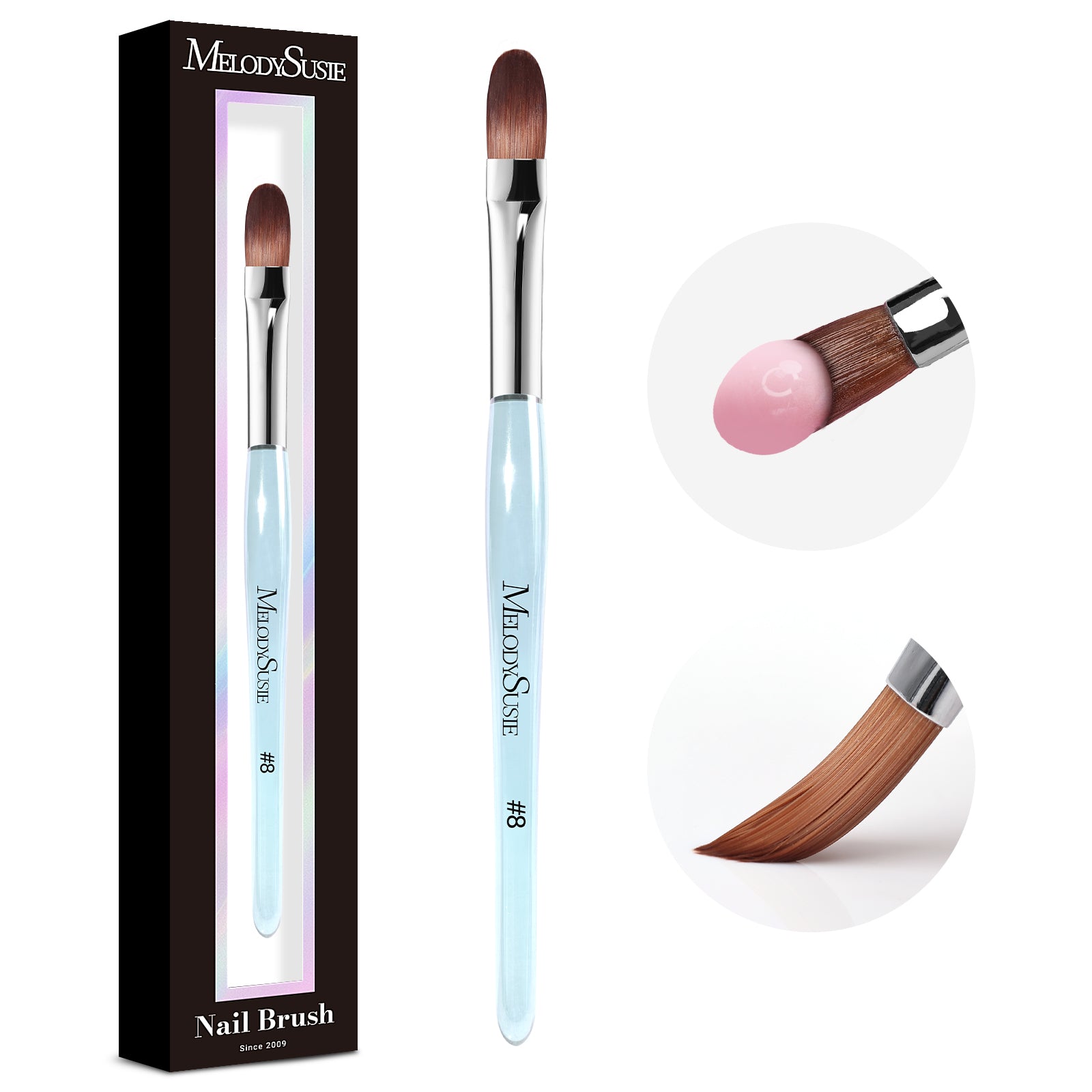 Kolinsky Acrylic Nail Brush