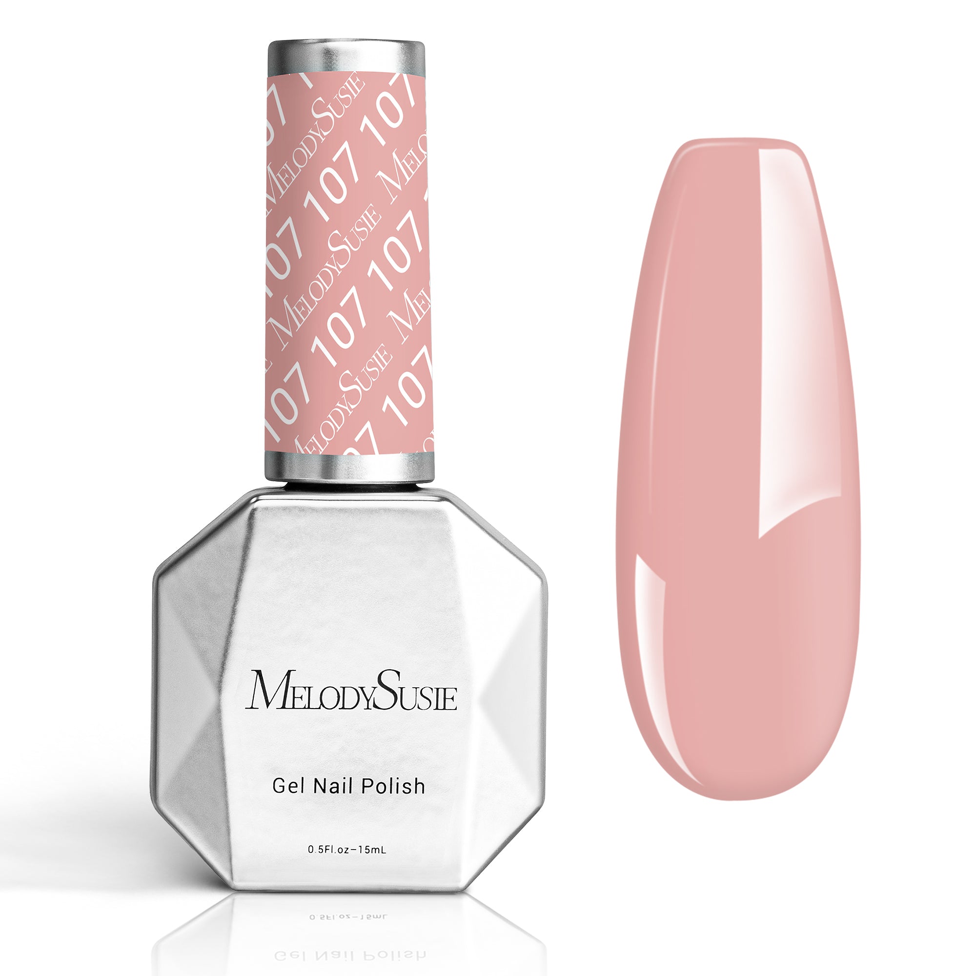 107 Knitted Almond Nude - TPO-Free Thick Gel Nail Polish(15ml)