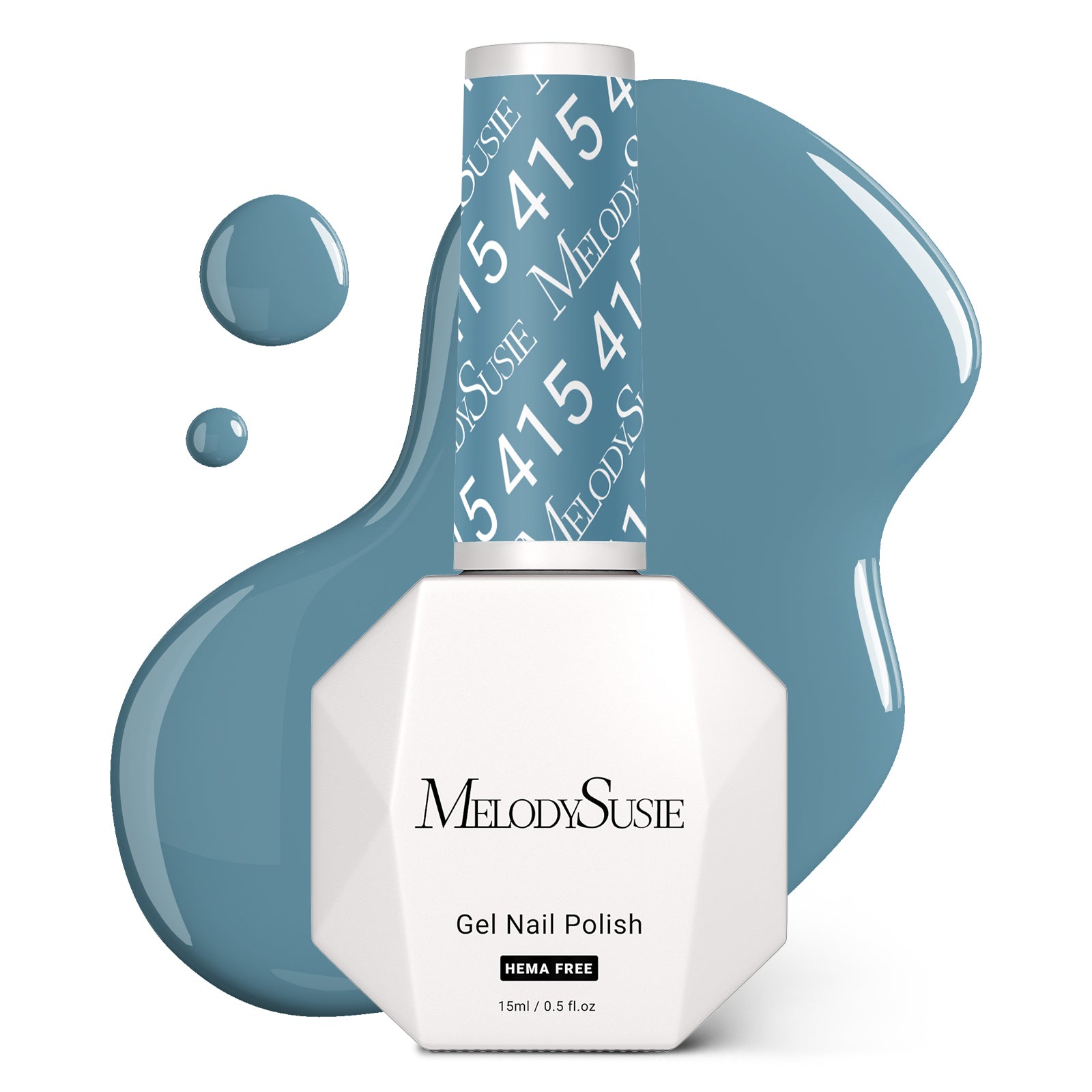 415 Dawn Blue - HEMA-Free Gel Nail Polish 0.5 fl oz/15ml