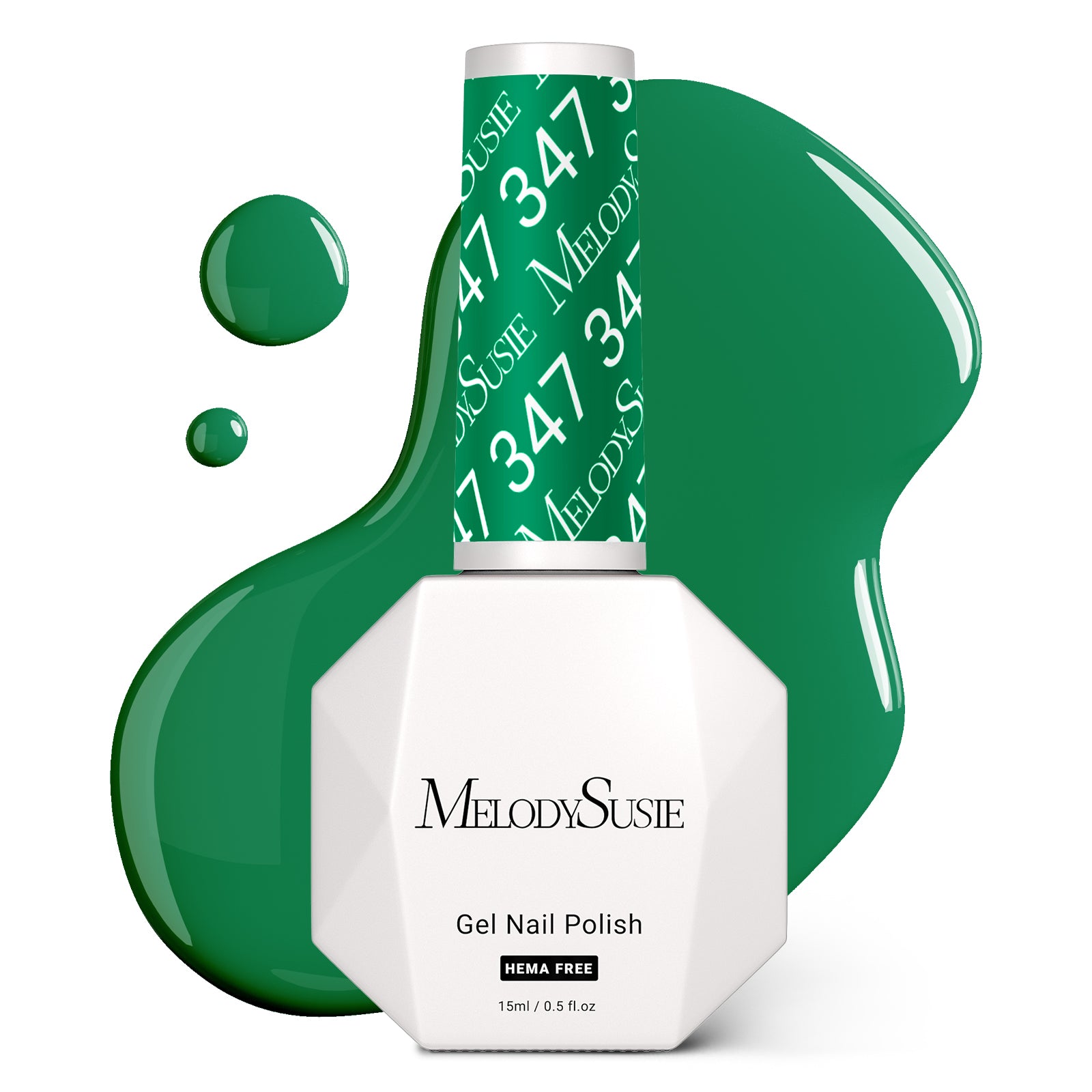 347 Fresh Green - HEMA-Free Gel Nail Polish 0.5 fl oz/15ml